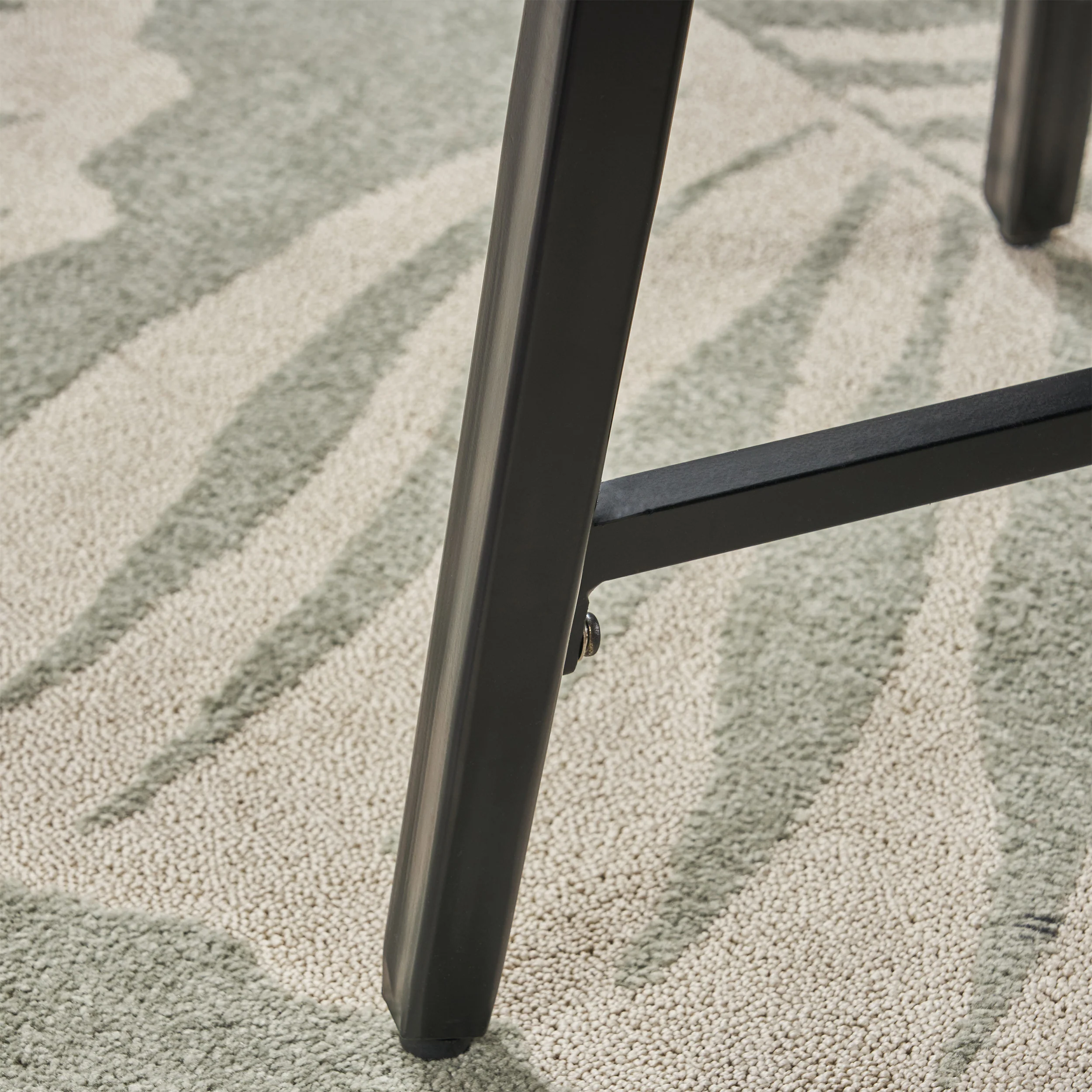 Carlson Diego Outdoor Aluminum Side Table, Matte Black - furnishings