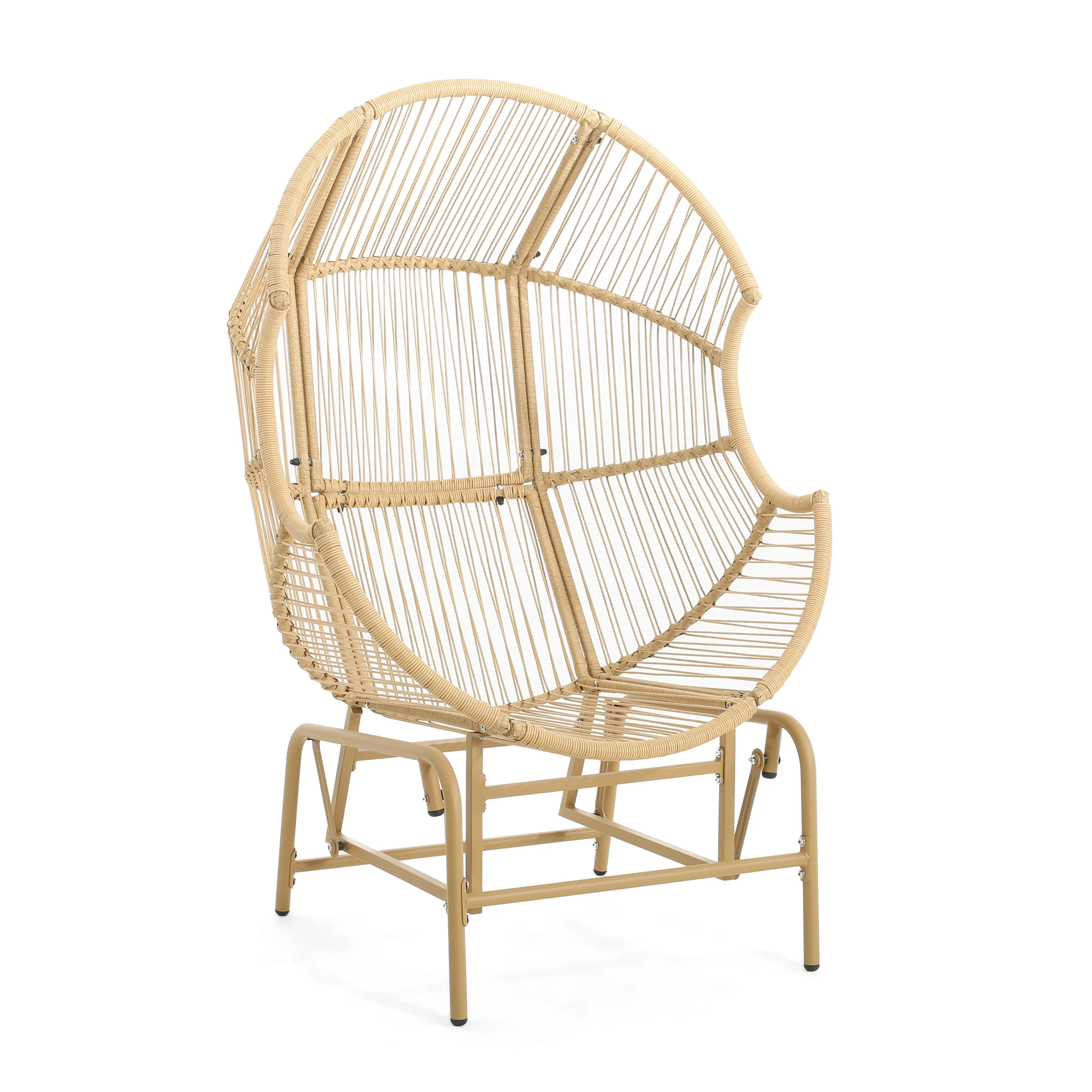 Paloma Outdoor Wicker Gliding Chair - furnishings