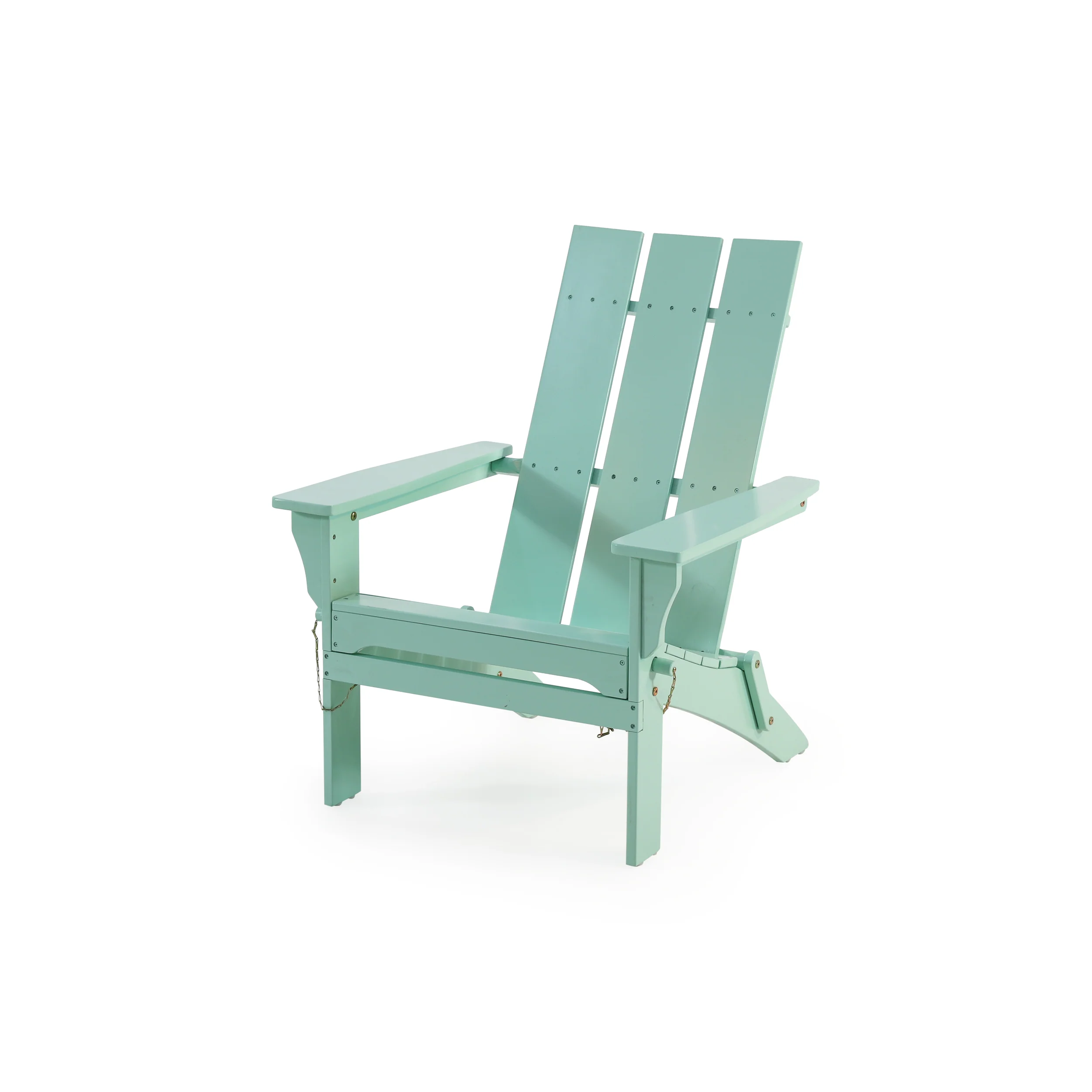 Gurekam Modern Outdoor Acacia Wood Folding Adirondack Chair - furnishings