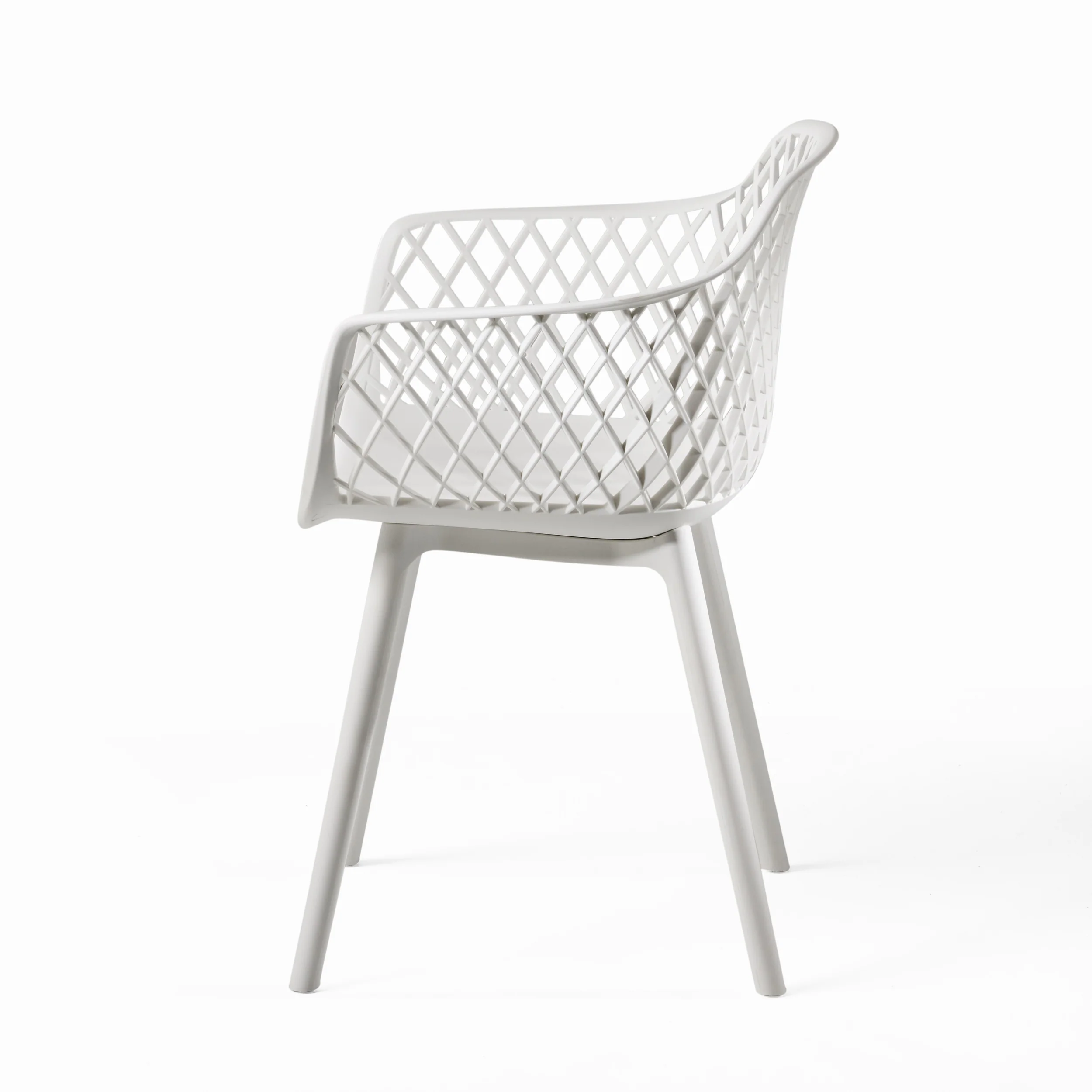 Tate Outdoor Modern Dining Chair (Set of 4) - furnishings
