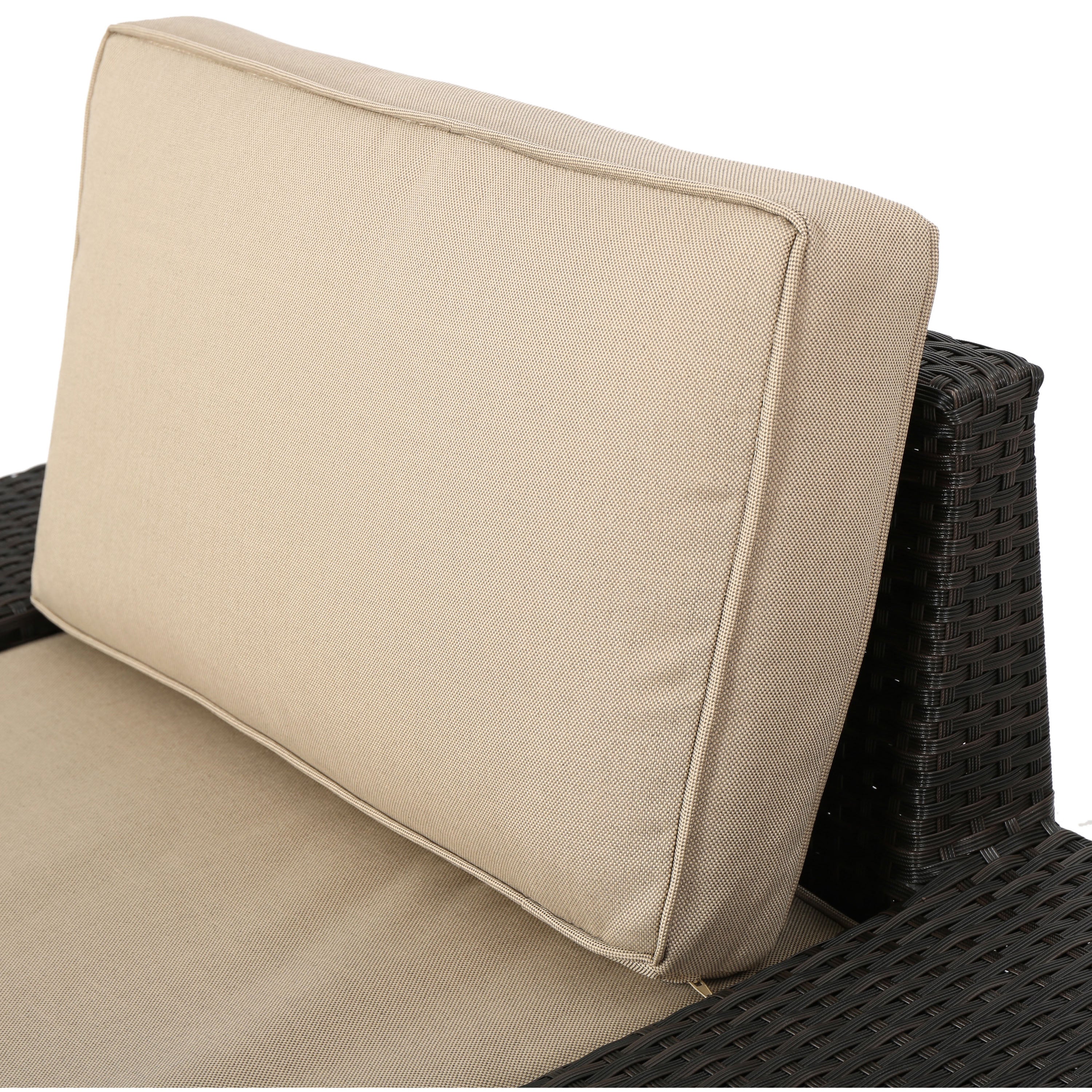 Felicity Outdoor Wicker Club Chair with Cushions - furnishings