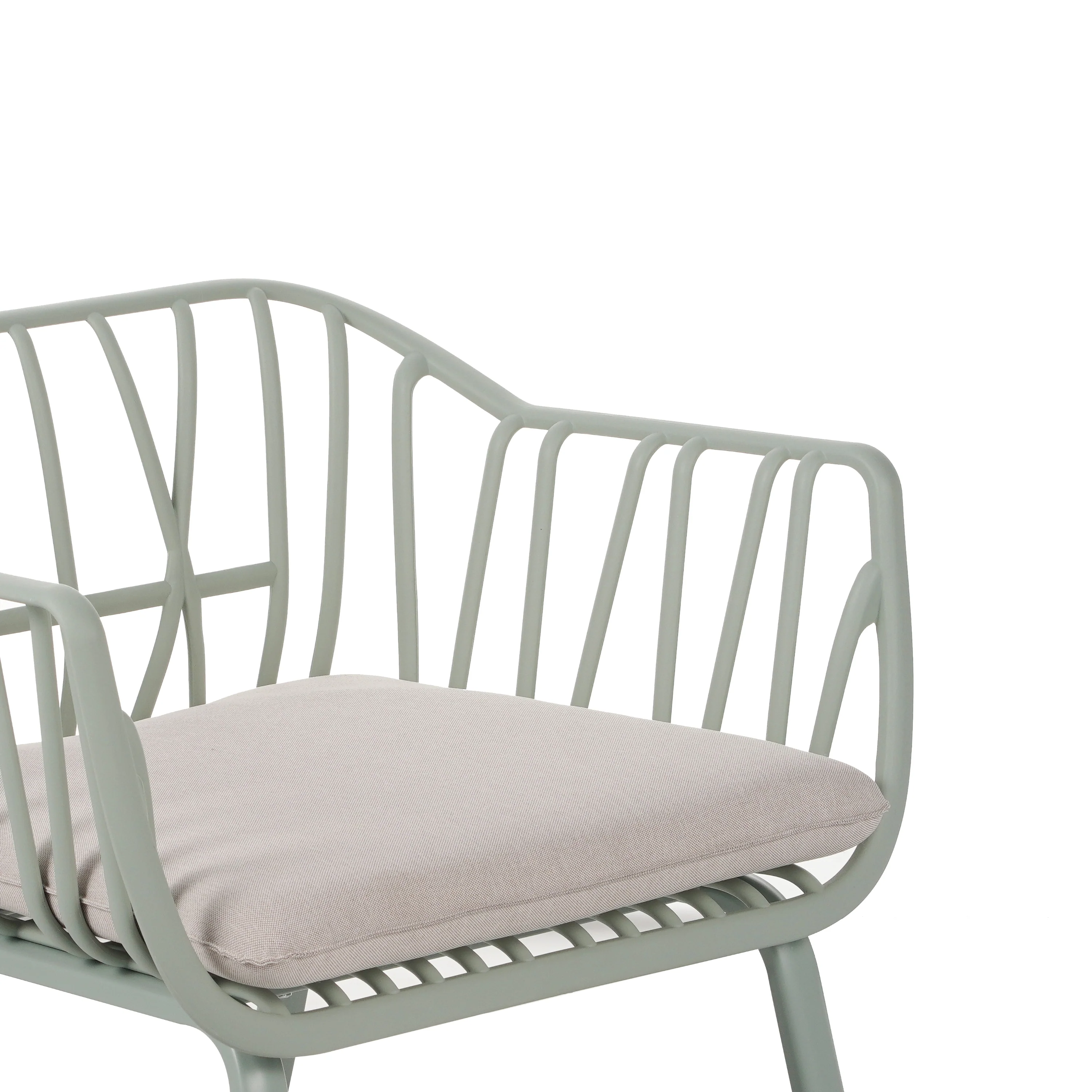 Luciane Outdoor Patio Club Chairs with Cushions - furnishings