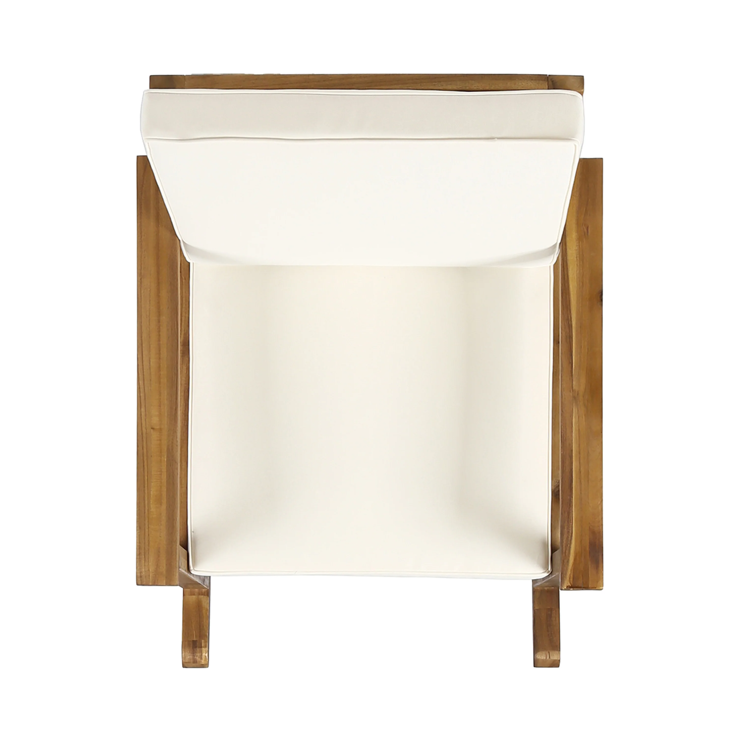 Aeney Outdoor Acacia Wood Rocking Chair - furnishings
