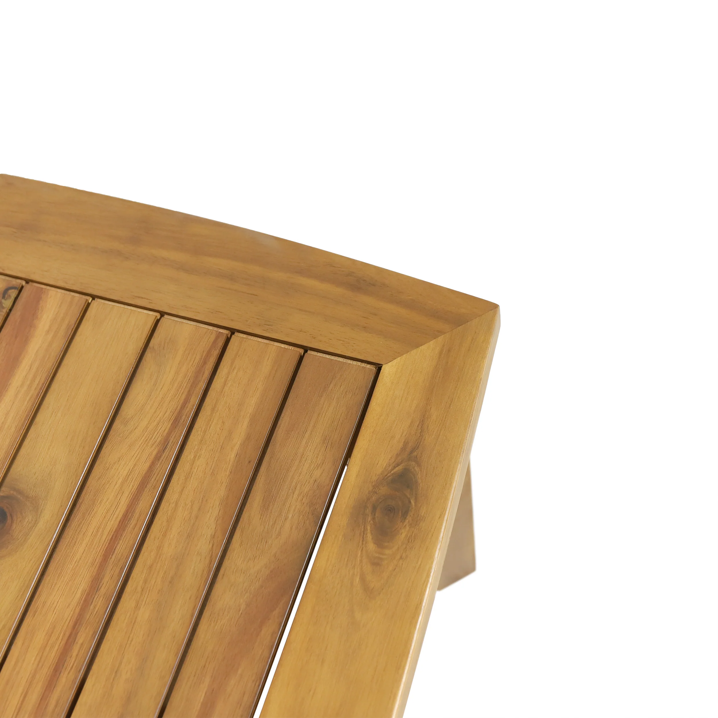 Dean Outdoor Acacia Wood Rectangular Coffee Table, Teak - furnishings