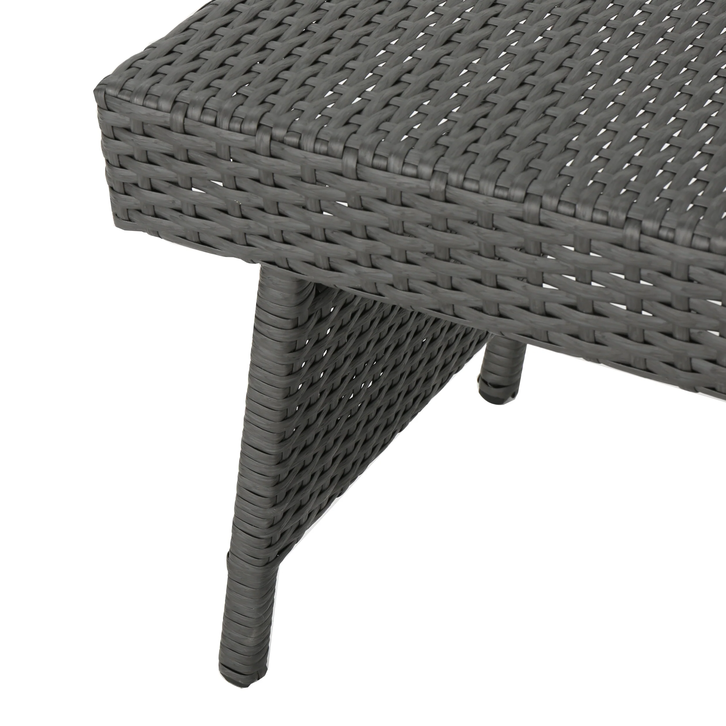 Eliana Outdoor 6 Piece Wicker Chaise Lounge Set - furnishings
