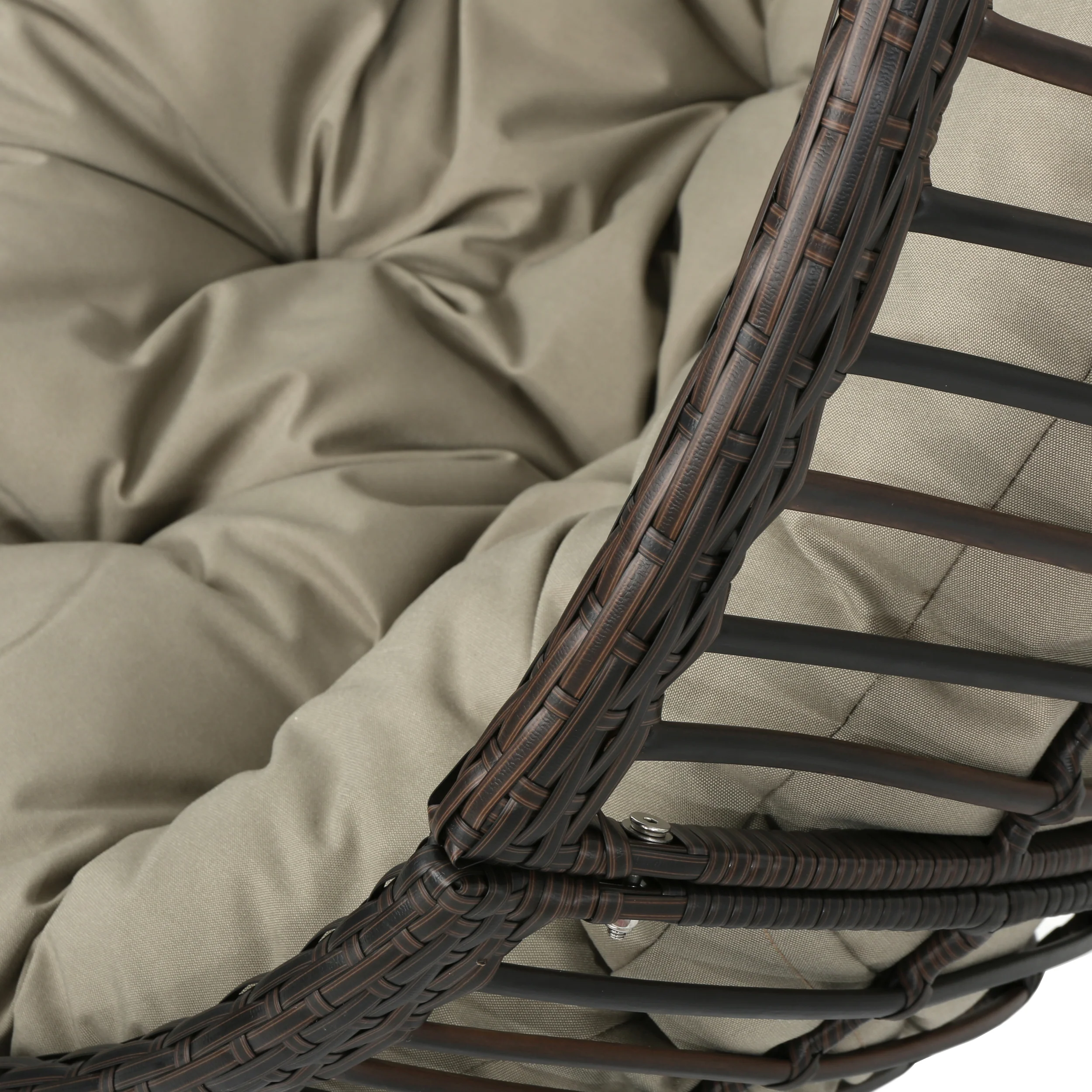 Leasa Indoor/Outdoor Hanging Teardrop / Egg Chair (Stand Not Included) - furnishings