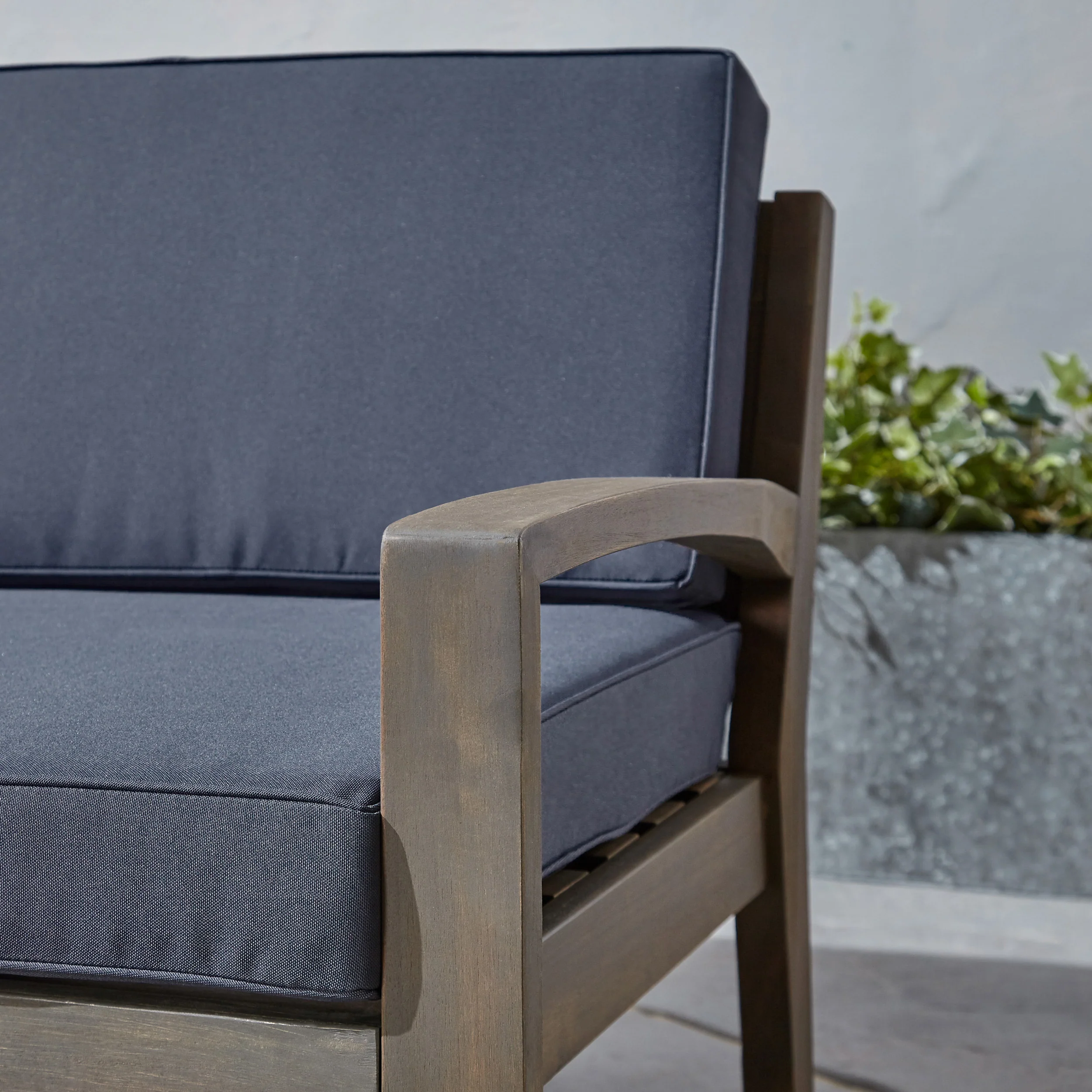 Parma 4-Seater Sectional Sofa Set For Patio with Club Chair - furnishings