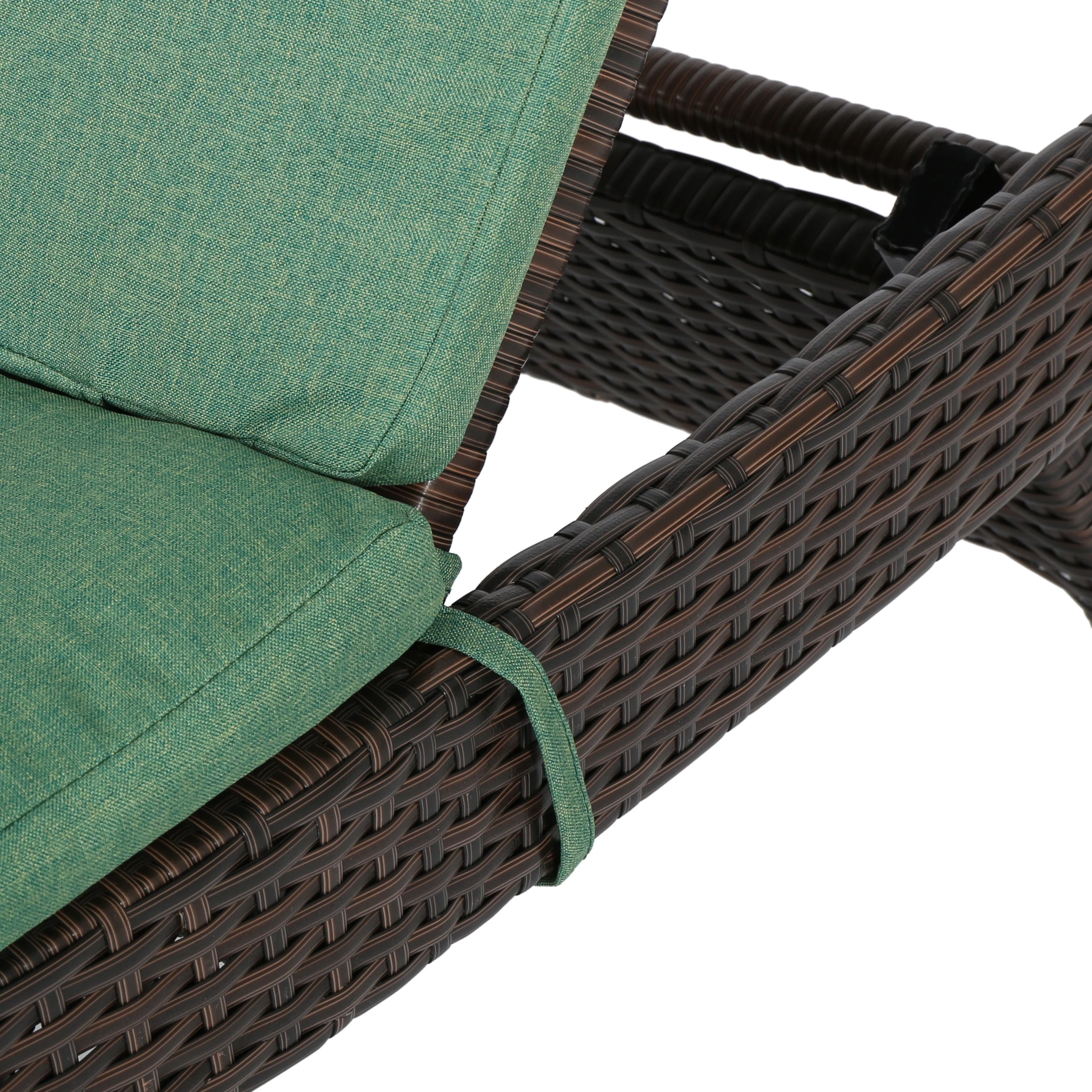 Lakeport Outdoor Adjustable Chaise Lounge Chairs w/ Cushions (set of 2) - furnishings