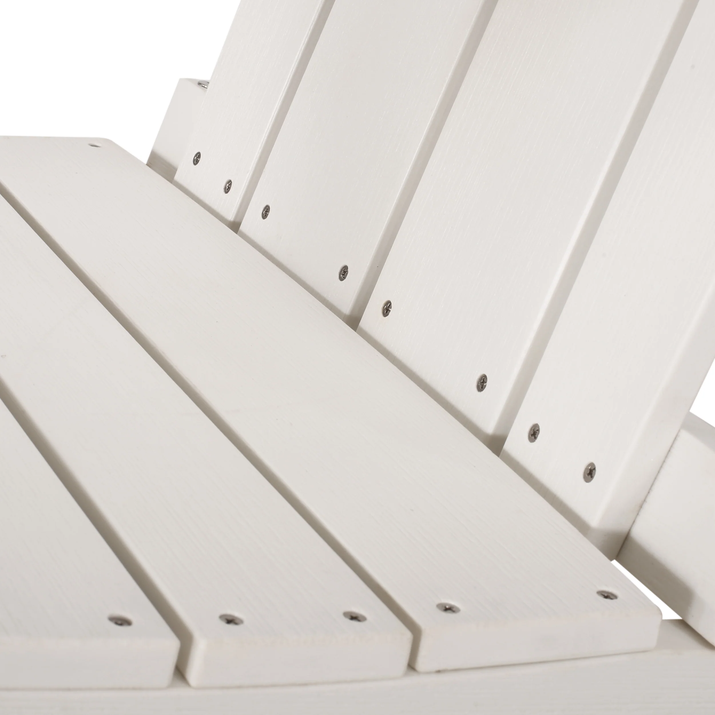 Ulises Outdoor Faux Wood Adirondack Chair with Retractable Ottoman - furnishings