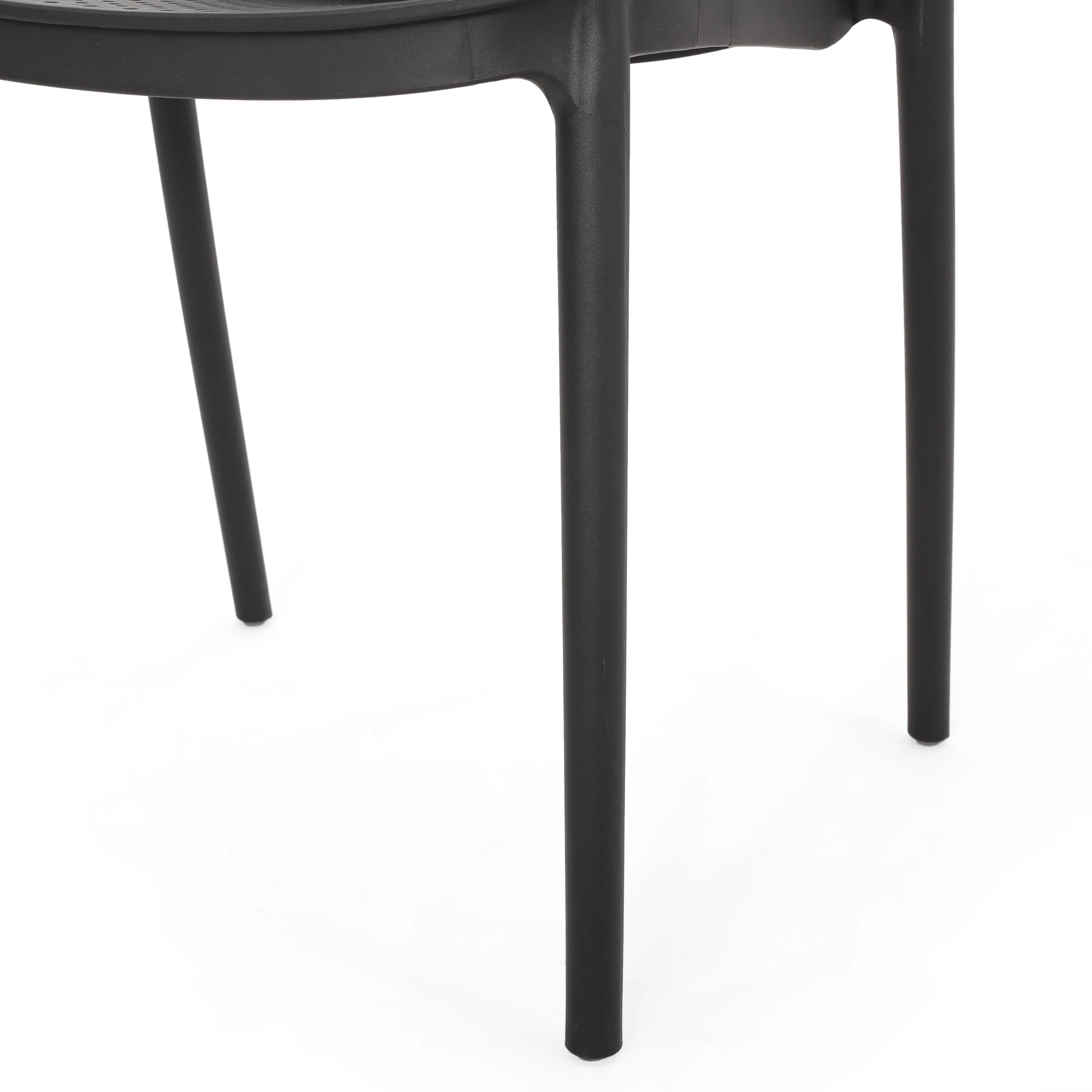 Edenton Outdoor Modern Stacking Dining Chair (Set of 2) - furnishings