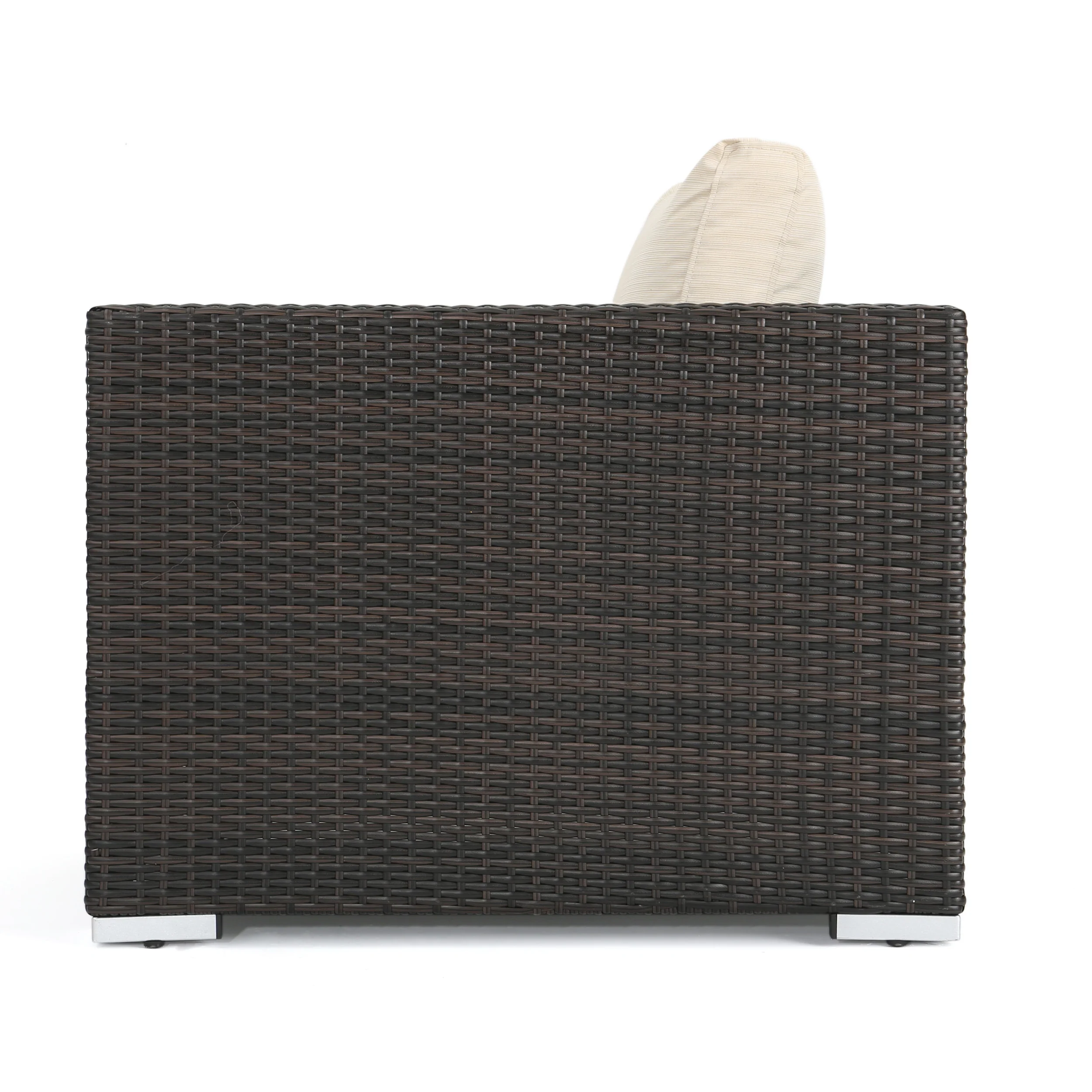 Avianna Outdoor Wicker Club Chair with Cushions, Set of 2 - furnishings
