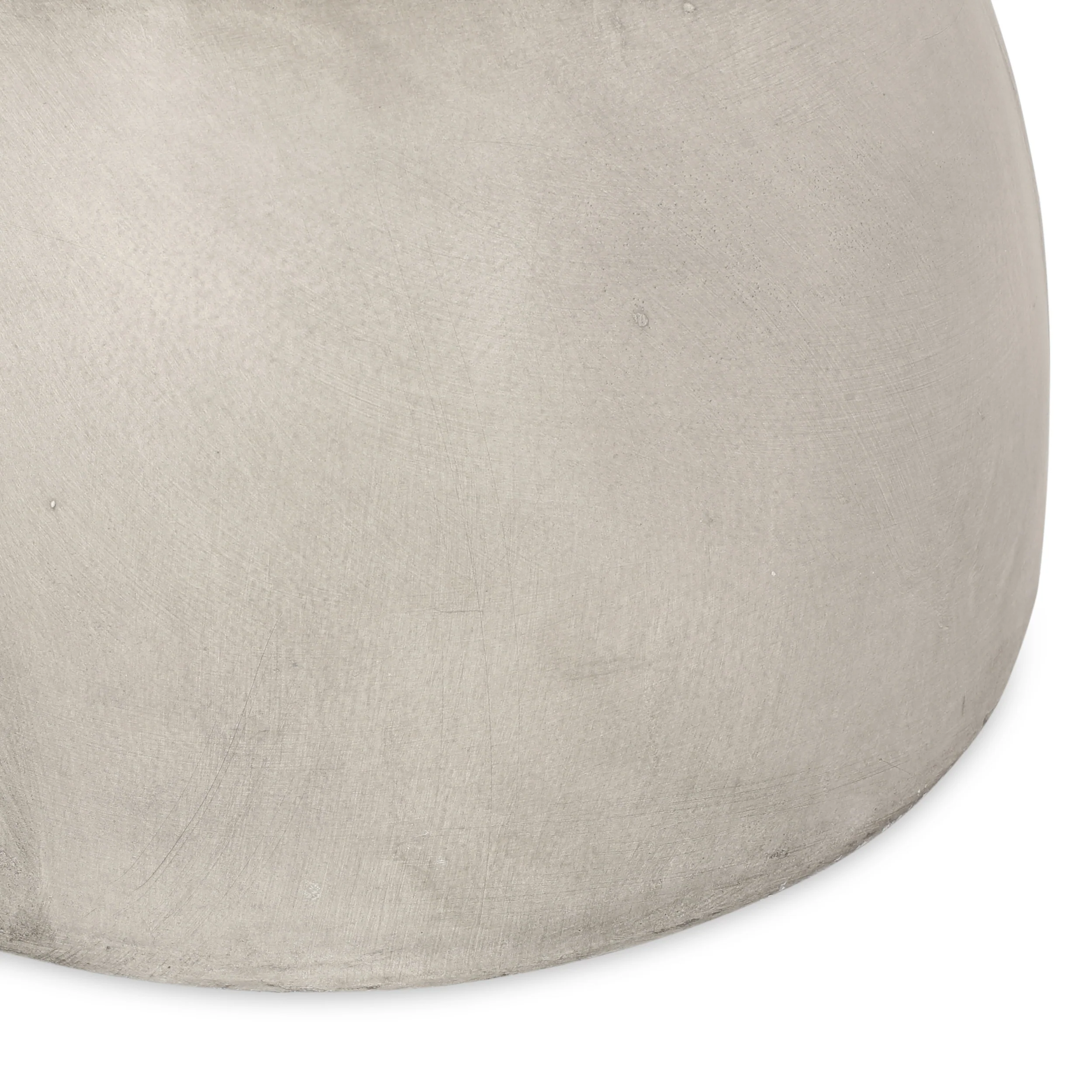 Domitri Outdoor Contemporary Lightweight Concrete Accent Side Table - furnishings
