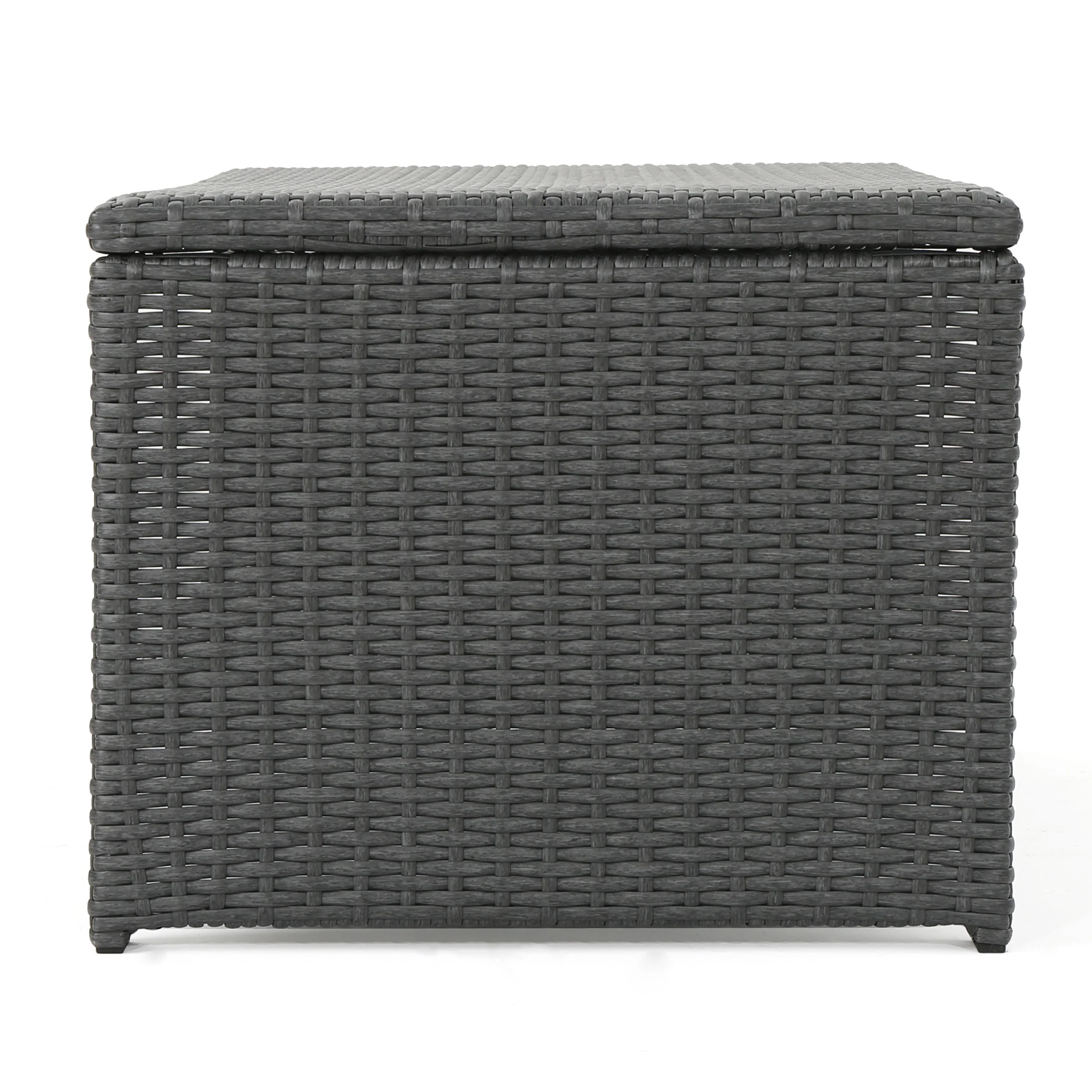 Lucia Outdoor Wicker Loveseat with Coffee Table - furnishings