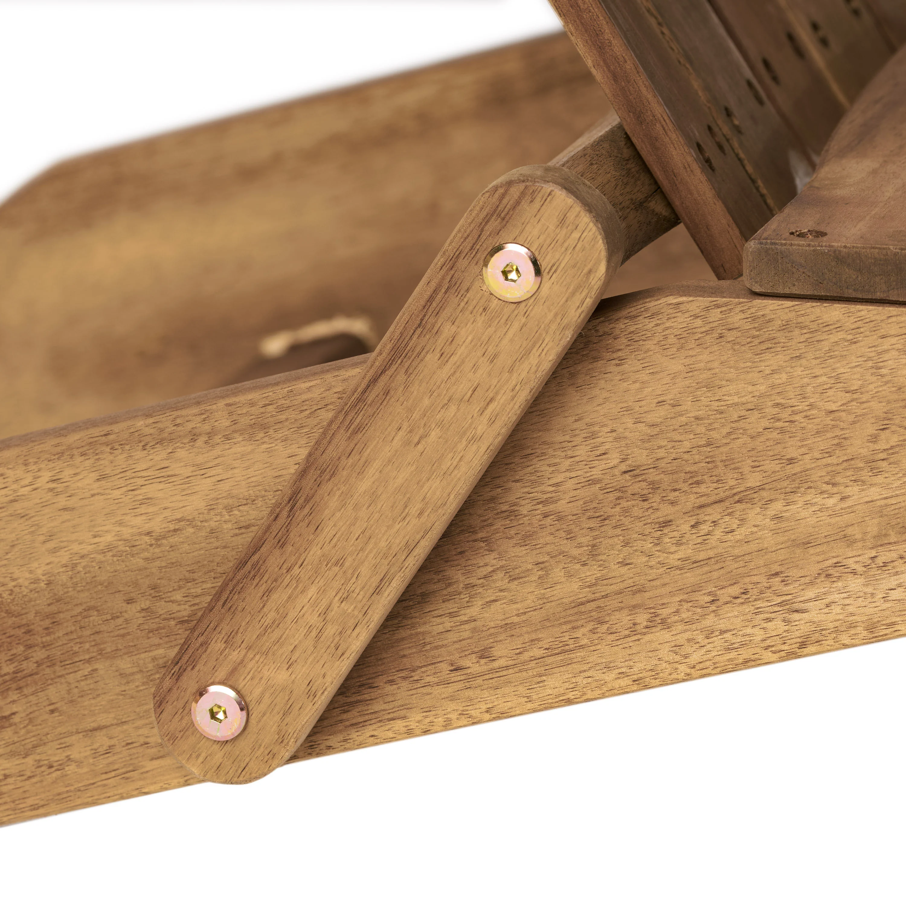 Milan Outdoor Acacia Wood Folding Adirondack Chair - furnishings