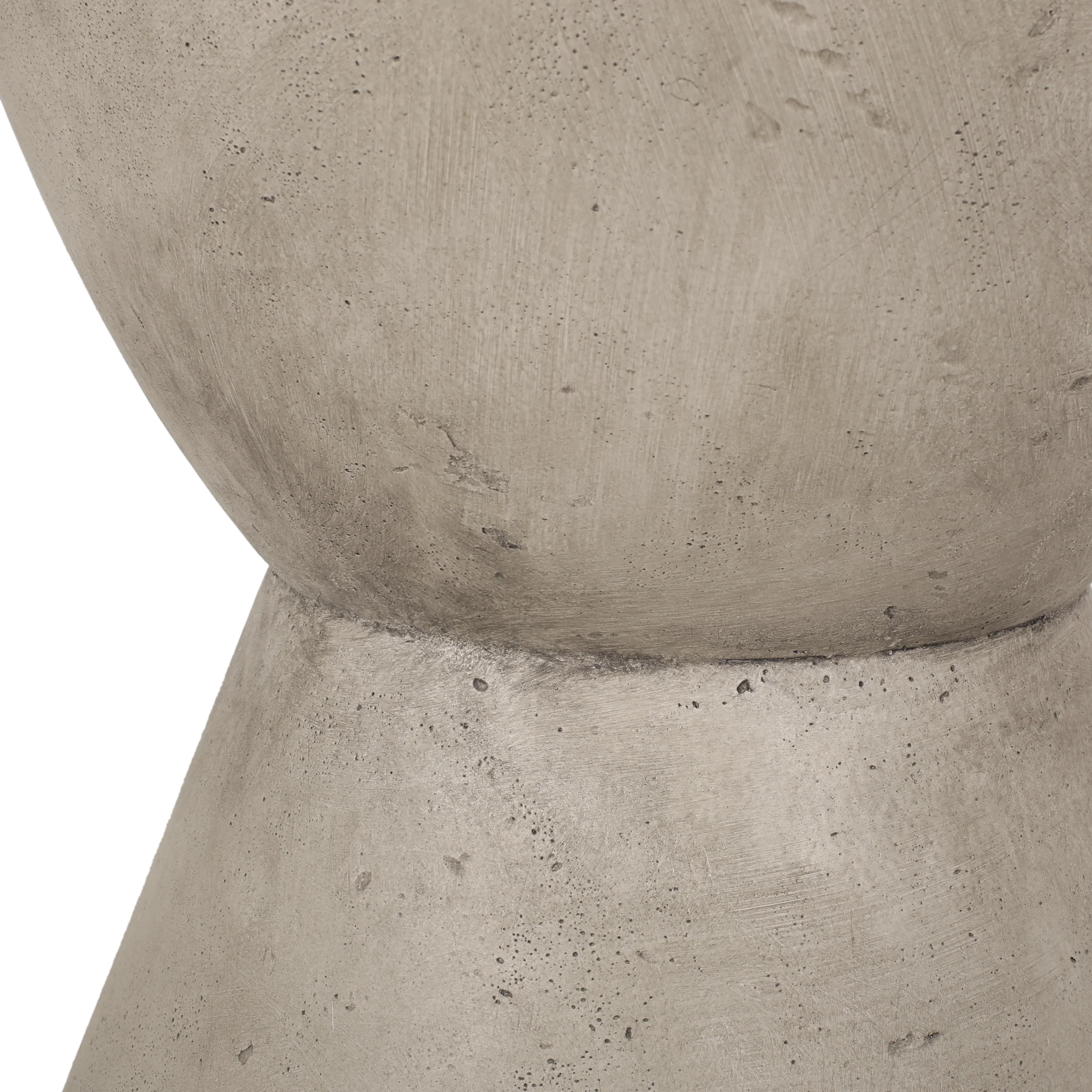 Billion Outdoor Lightweight Concrete Side Table - furnishings