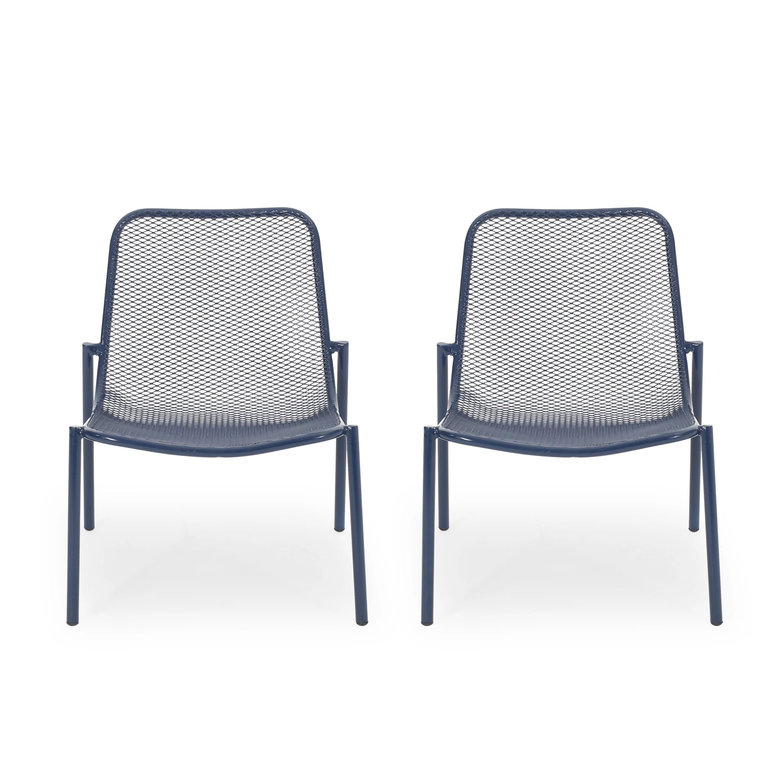 Brenner Outdoor Modern Dining Chair (Set of 2) - furnishings