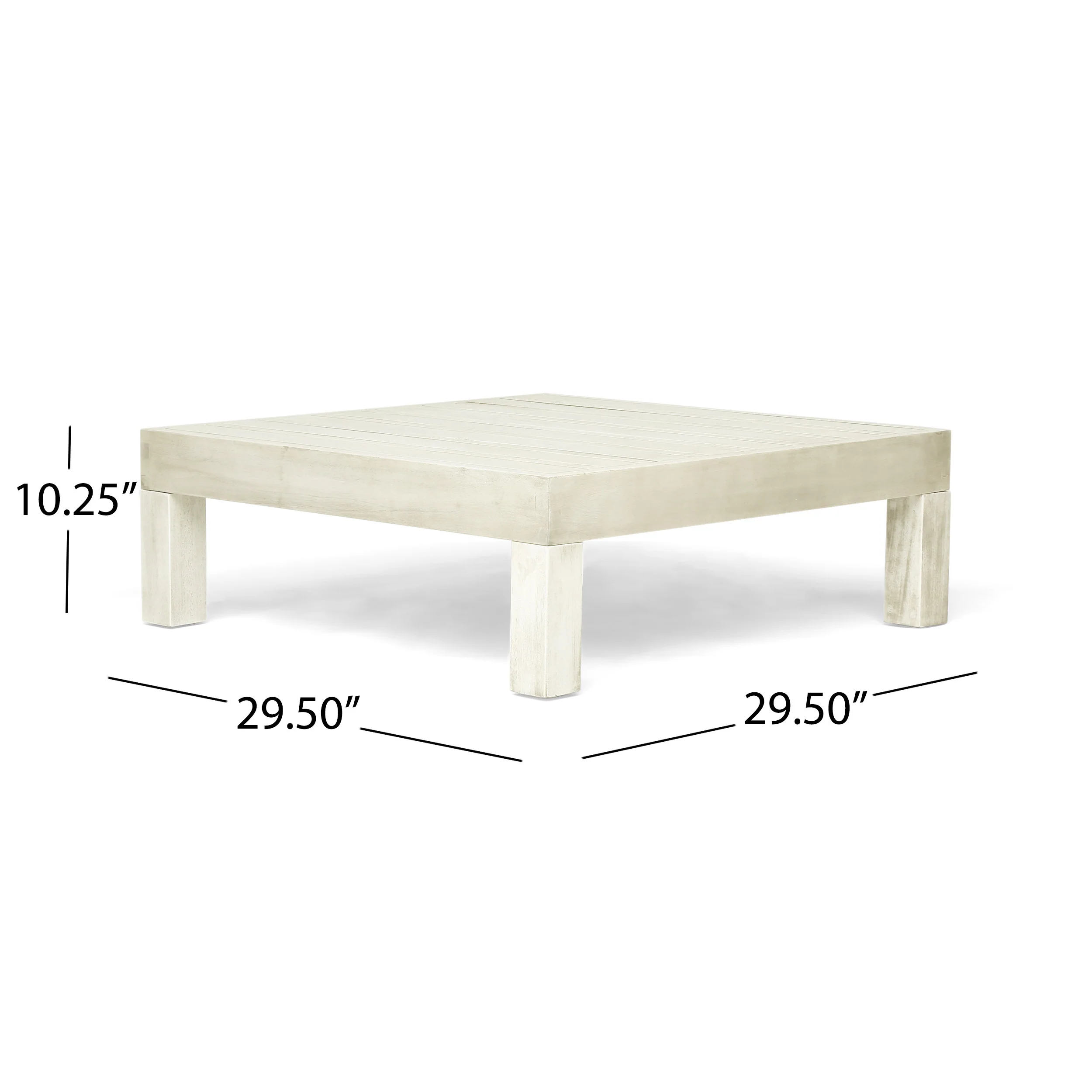Dale Outdoor 7 Seater Acacia Wood Sectional Sofa Set - furnishings