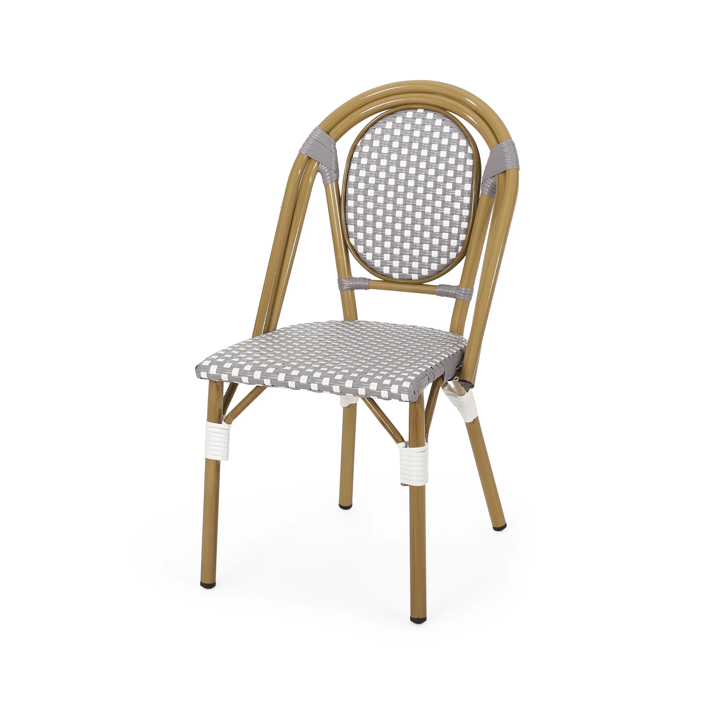 Kazaria Outdoor French Bistro Chairs (Set of 4) - furnishings