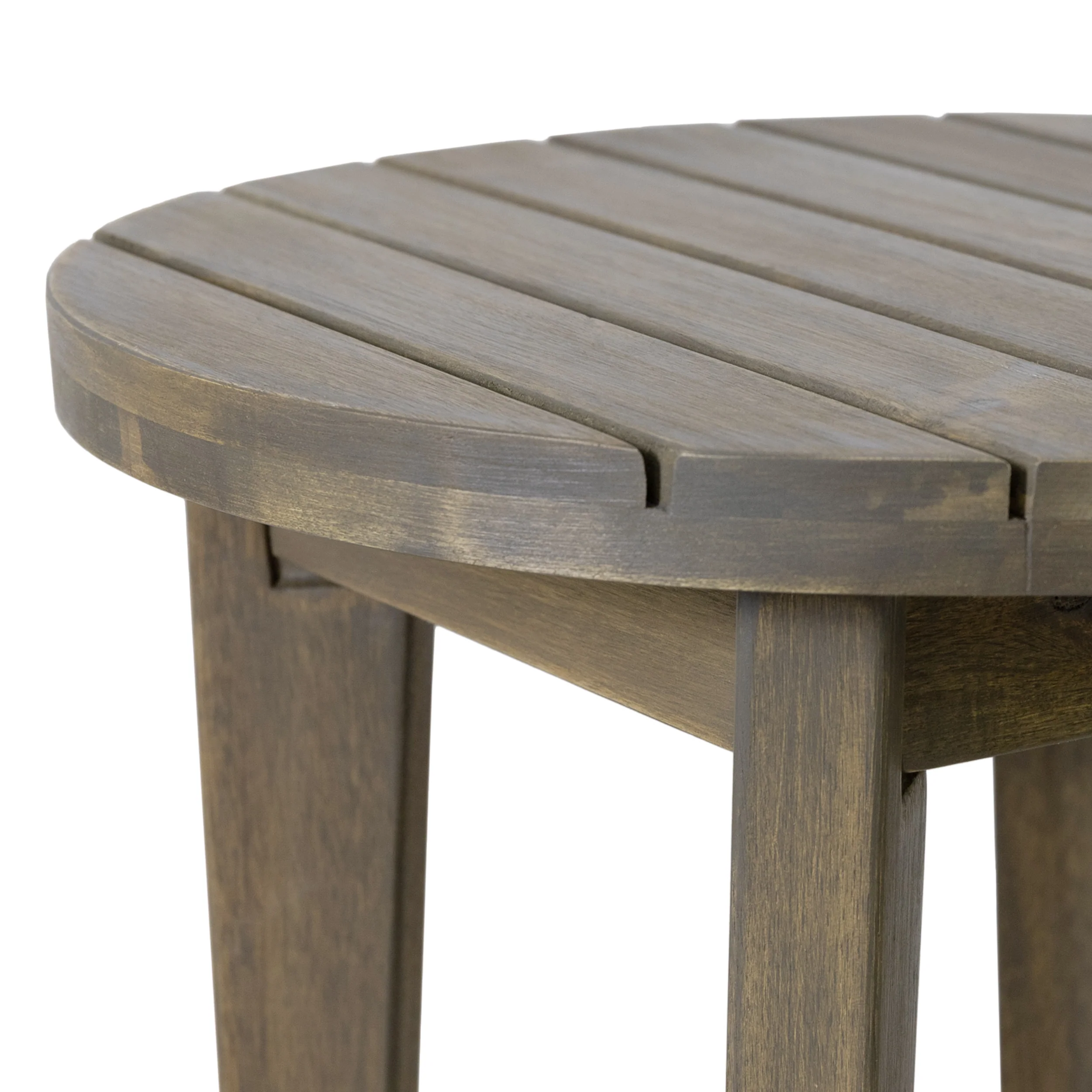 Parker Outdoor 16-inch Acacia Wood Side Table - furnishings