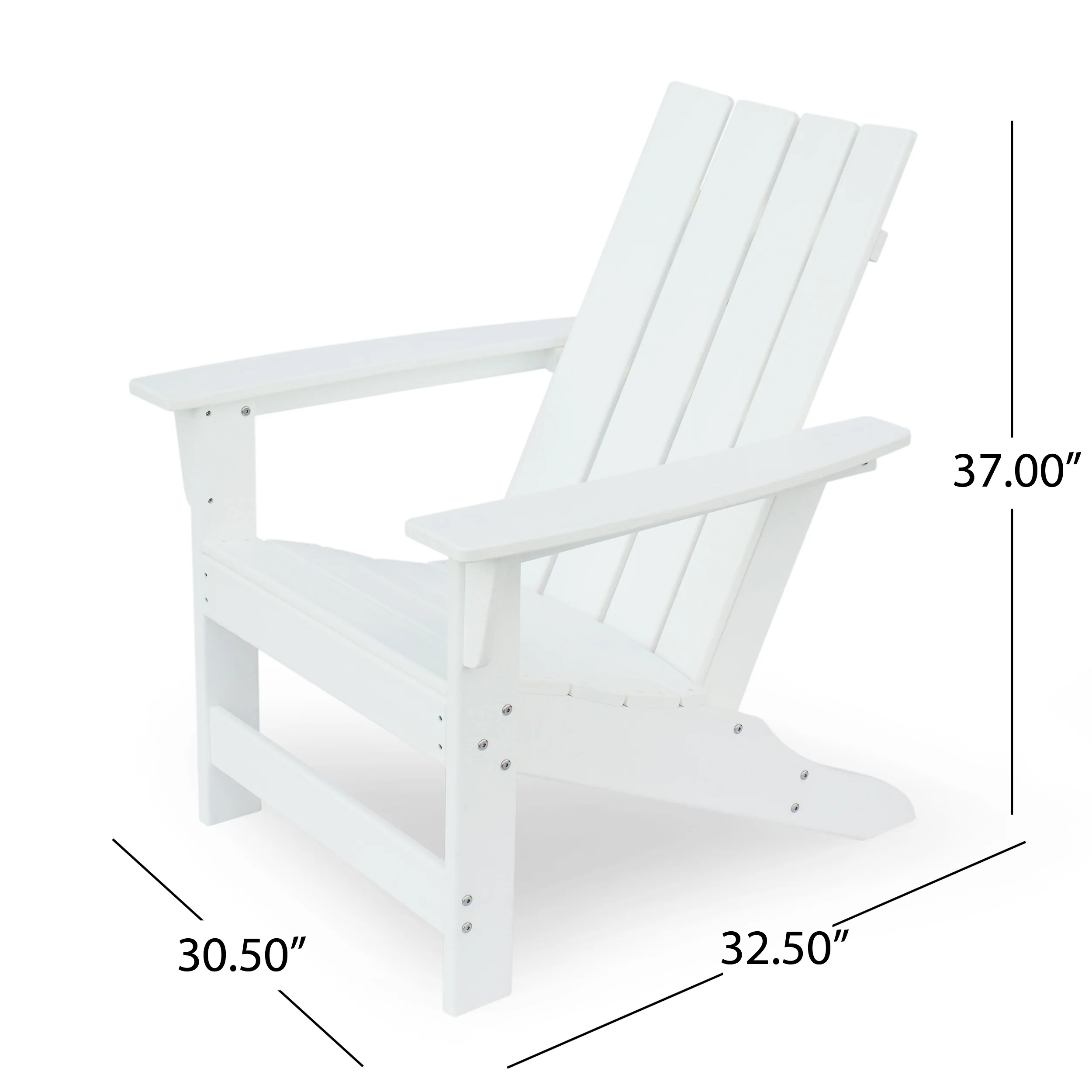 Panagiota Outdoor Resin Adirondack Chair - furnishings