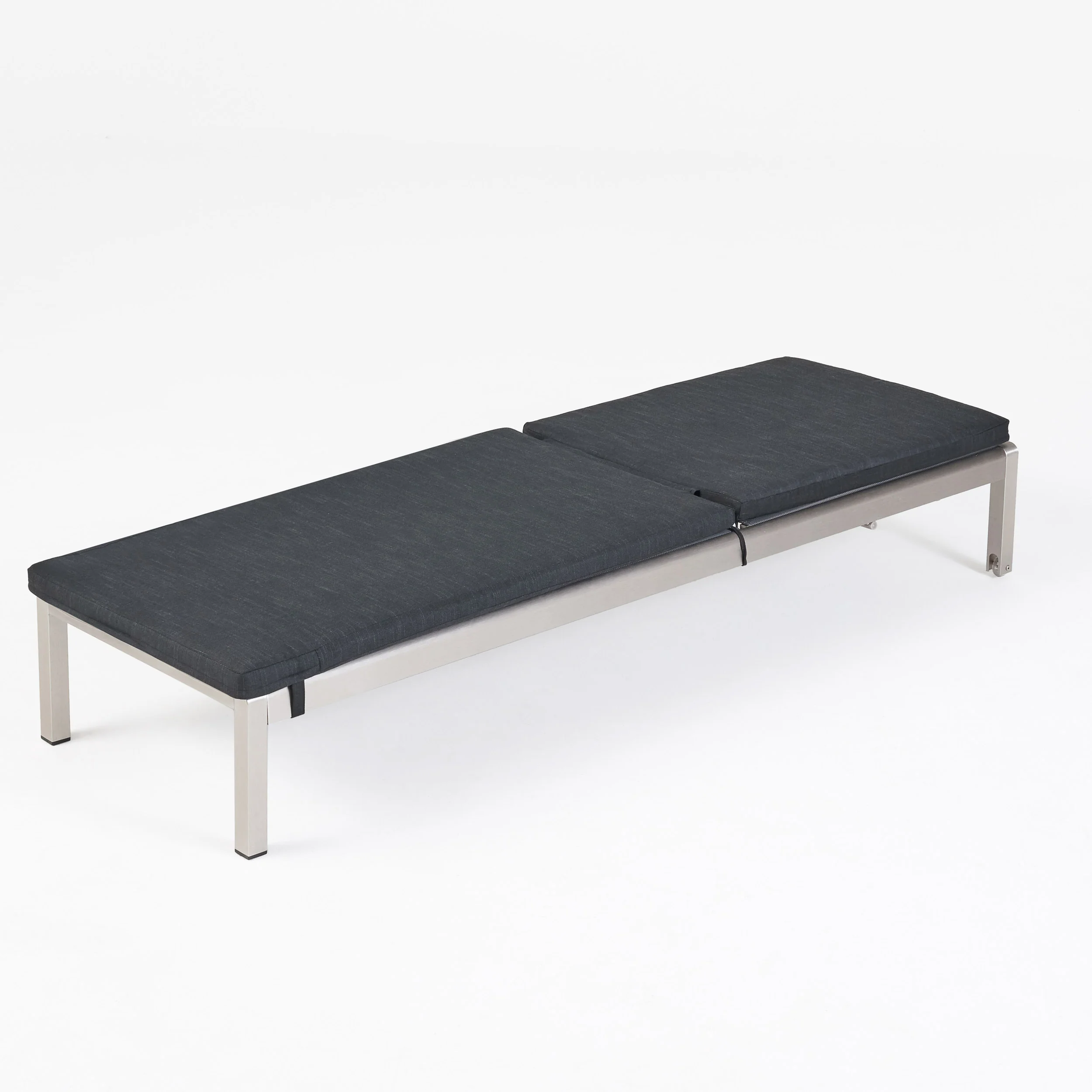 Cherie Modern Outdoor Adjustable Chaise Lounge with Cushion - furnishings