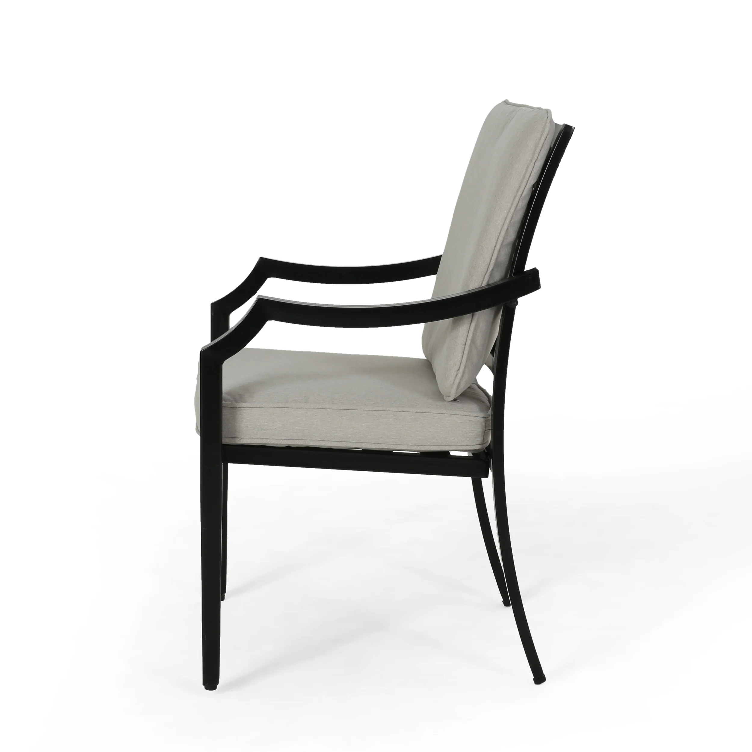 Carlson Diego Outdoor Aluminum Dining Chairs with Cushions (Set of 2) - furnishings