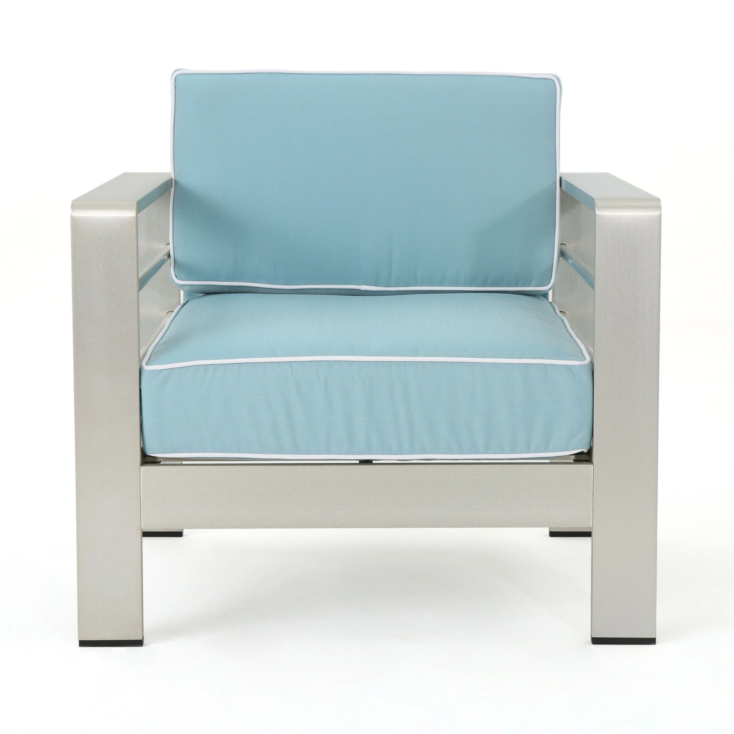 Scalett Coral Outdoor 4 Seater  Club Chair and Table Set - furnishings