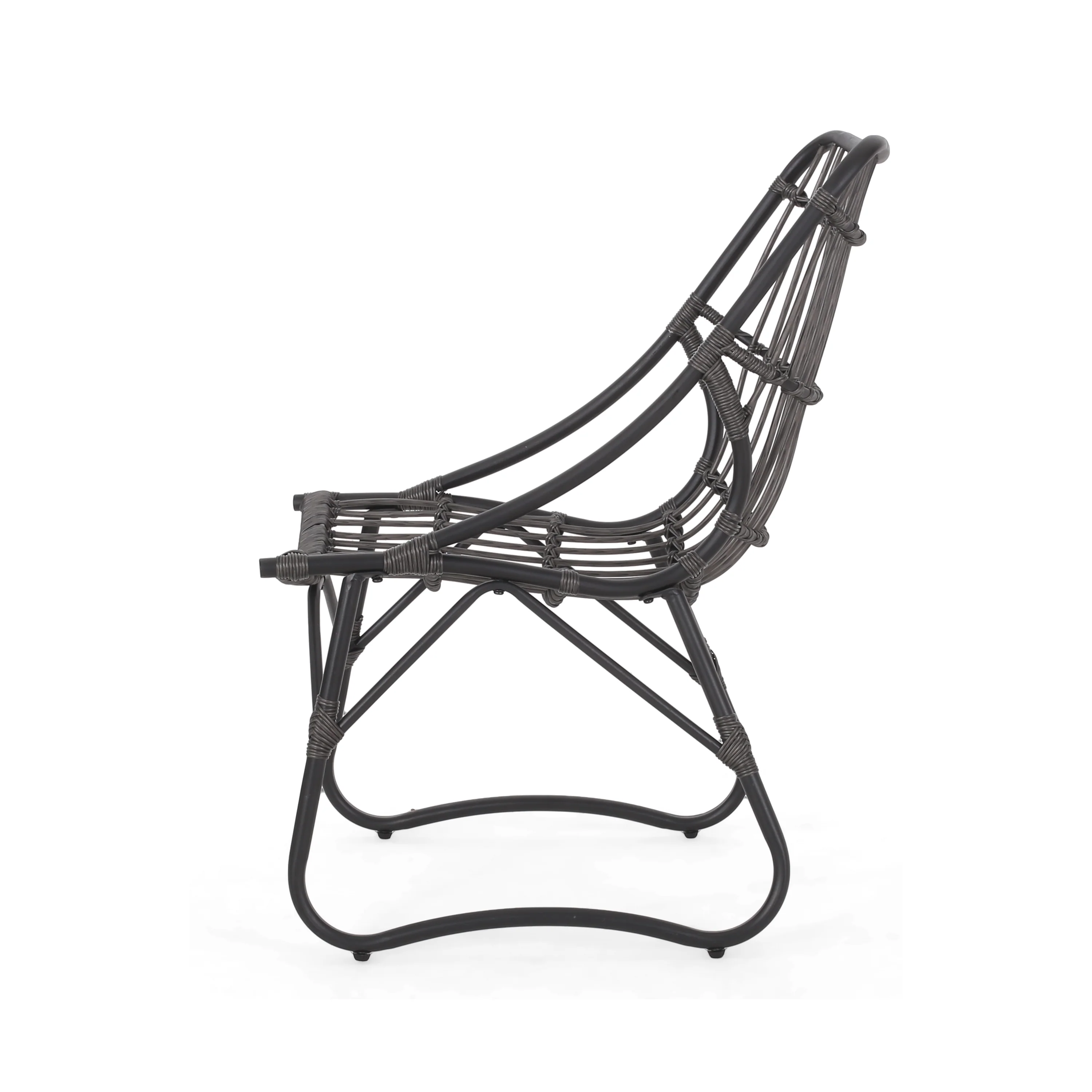Benfield Outdoor Wicker Accent Chairs, Set of 2 - furnishings