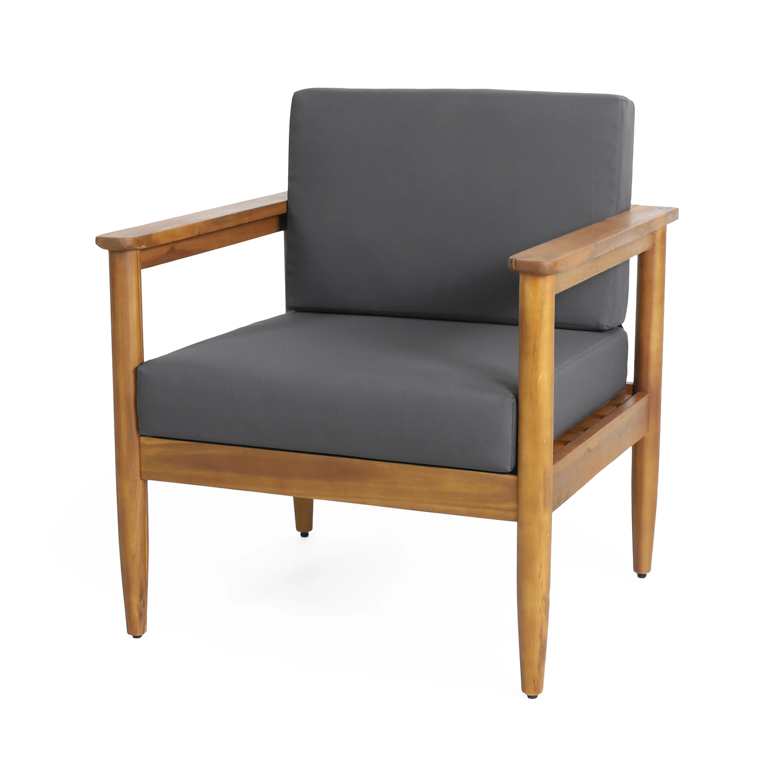 Plumb Outdoor Acacia Wood 7 Seater Chat Set - furnishings