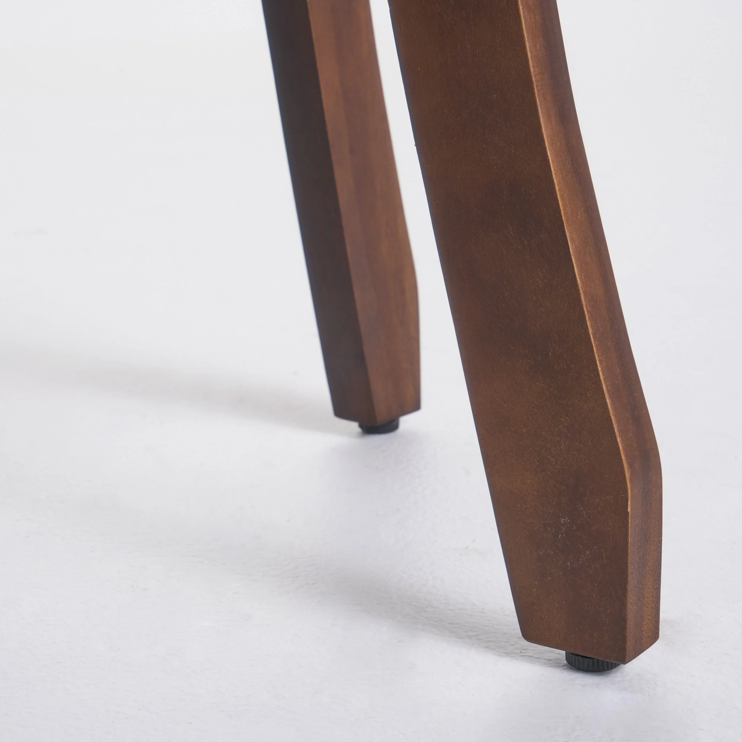 Primrose 30-Inch Outdoor Dark Brown Finished Acacia Wood Barstools - furnishings