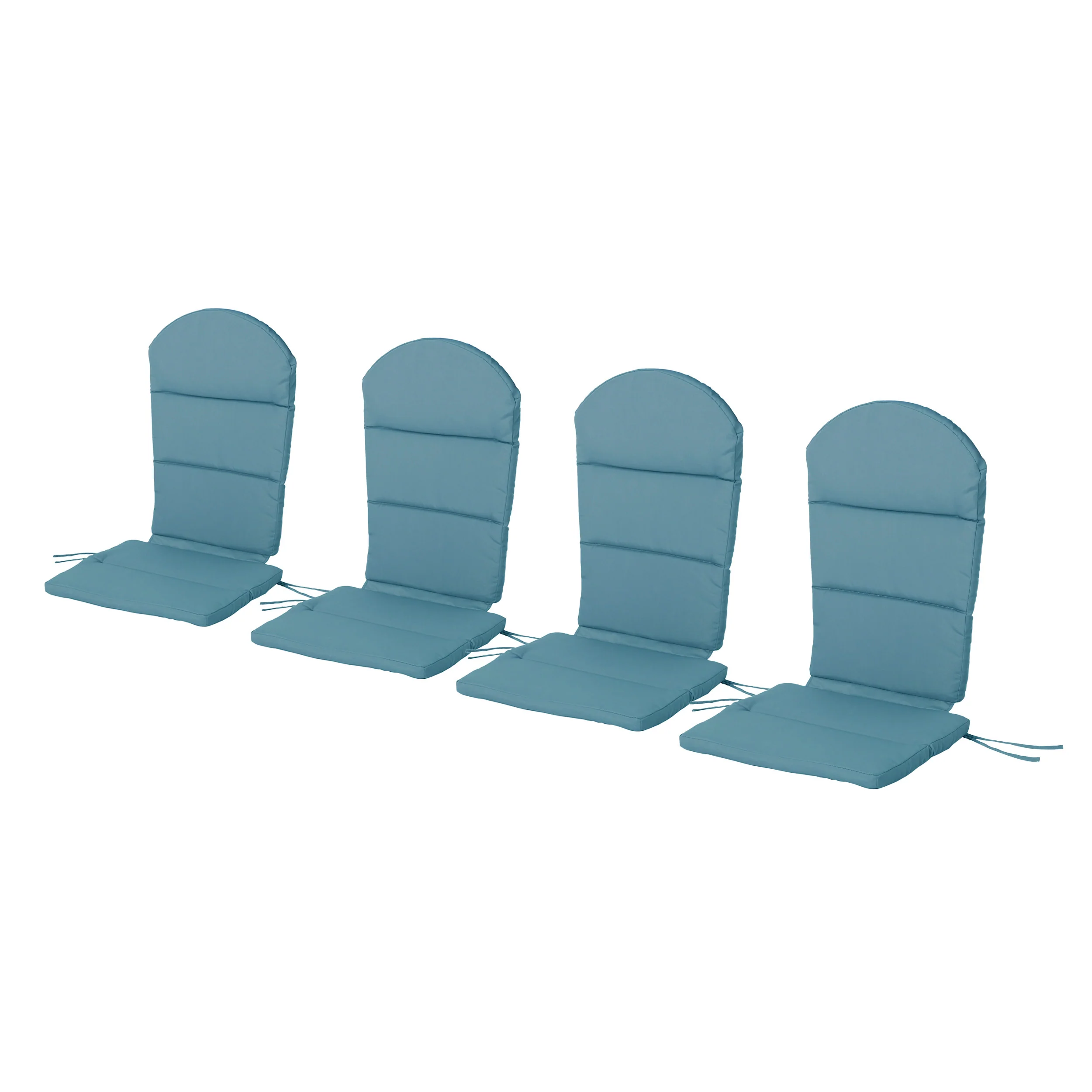Terry Outdoor Water-Resistant Adirondack Chair Cushions - furnishings