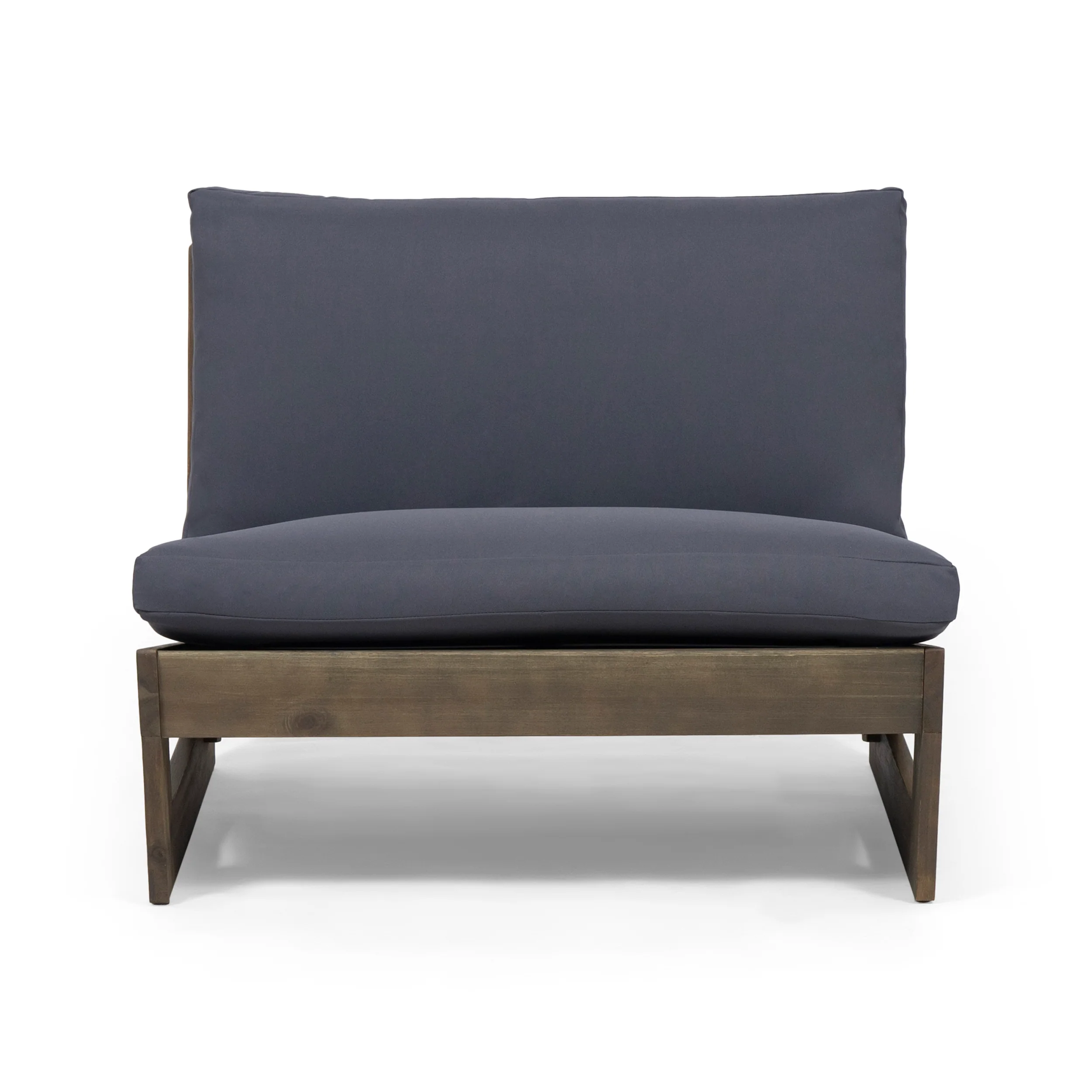 Emma Modern Low-To-Ground Outdoor Pallet Lounge Chairs (Set of 2) - furnishings