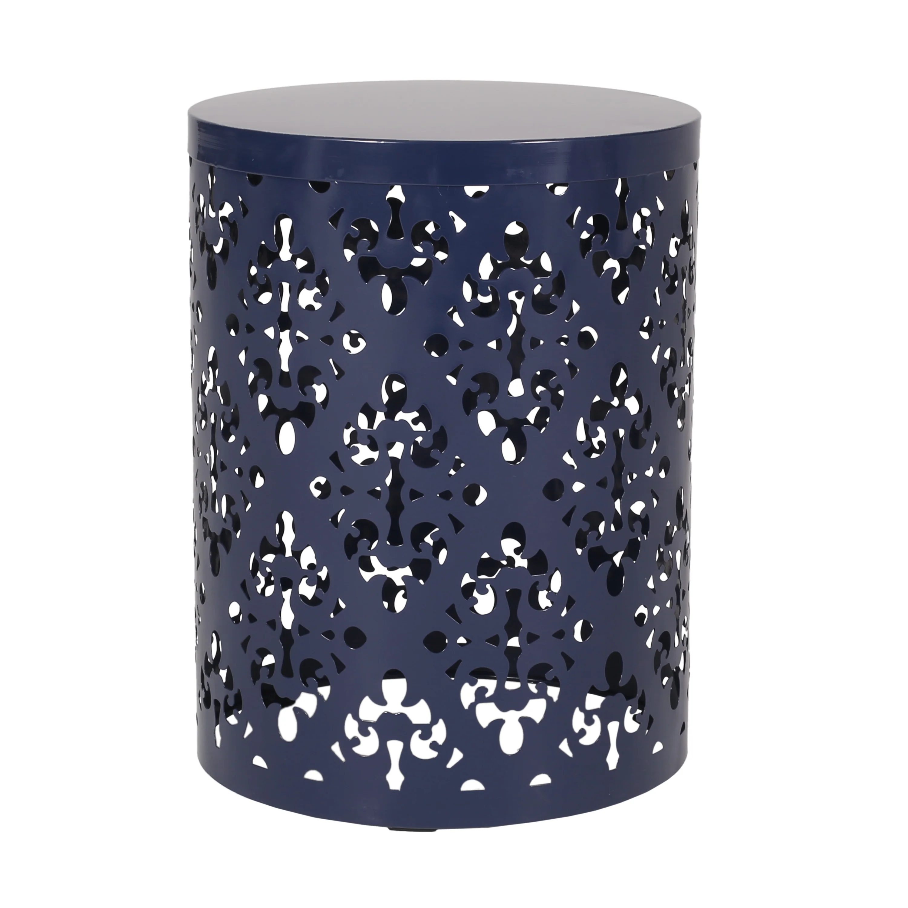 Verdugo Outdoor Metal Side Table - furnishings