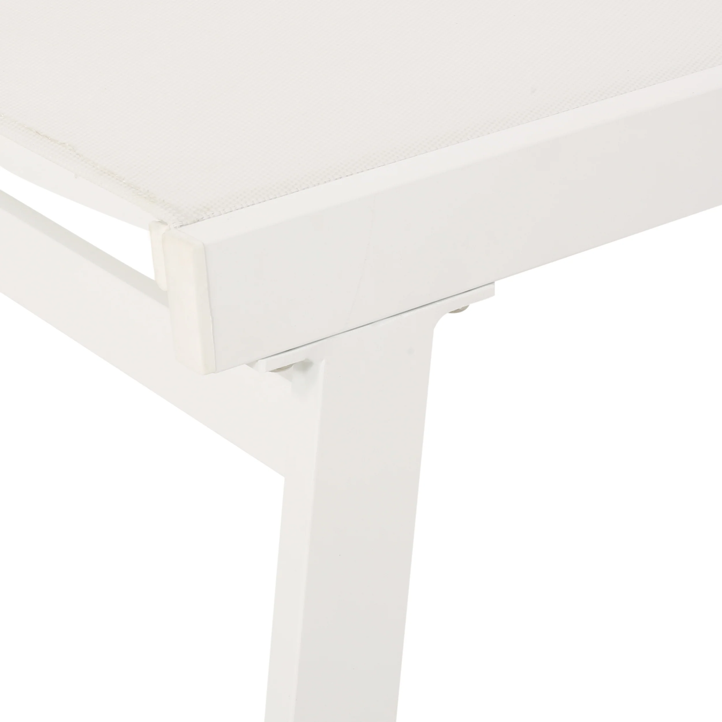 Joy Outdoor Aluminum Chaise Lounge Set with C-Shaped End Table - furnishings