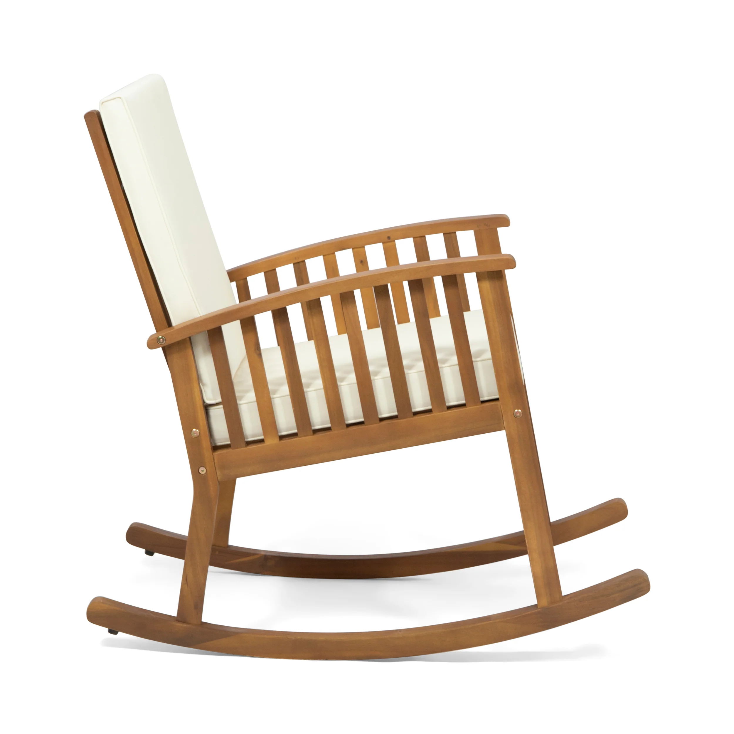 Audrey Outdoor Acacia Wood Rocking Chair - furnishings