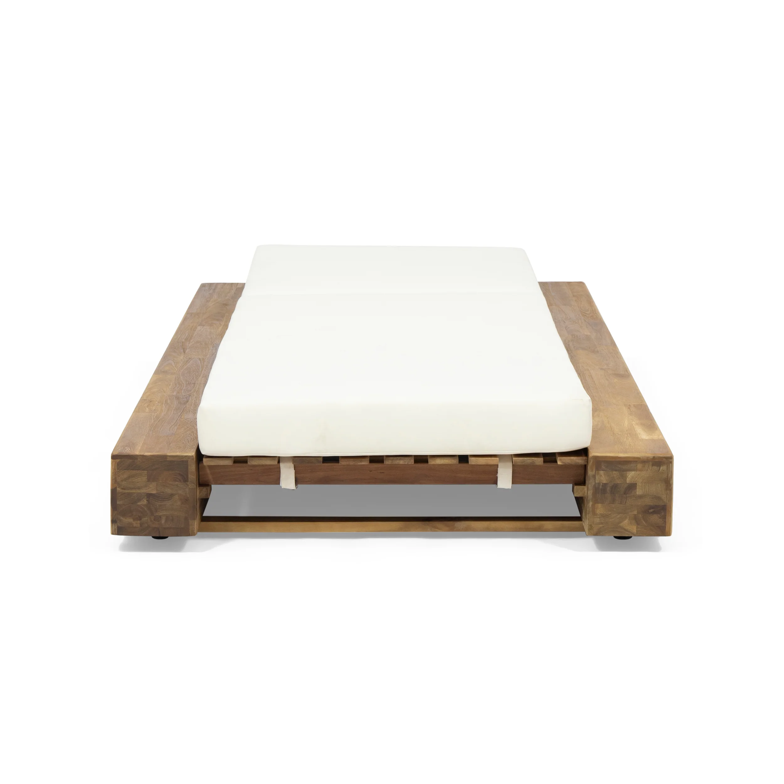 Stella Outdoor Acacia Wood Chaise Lounge and Cushion Sets (Set of 4) - furnishings