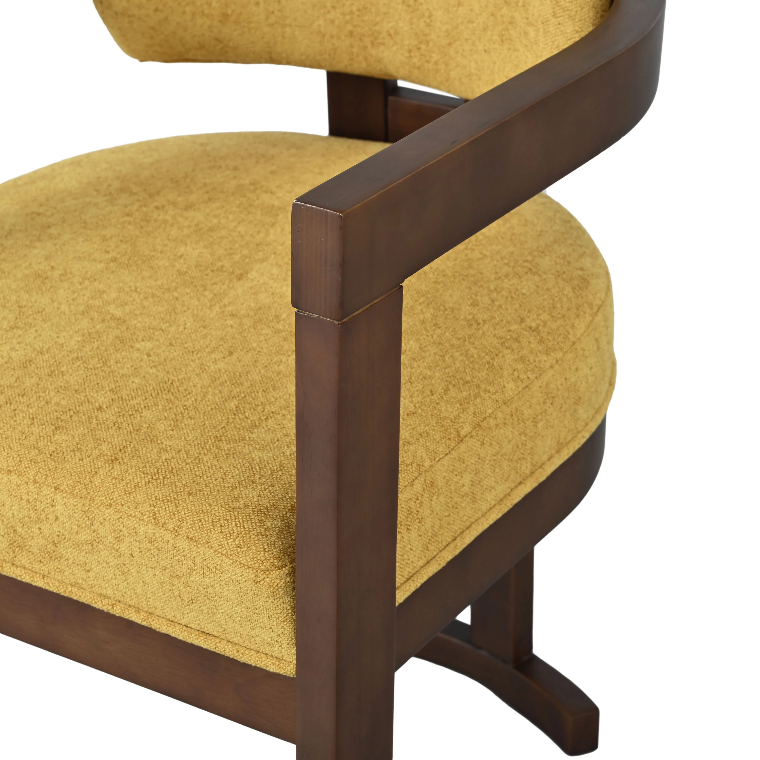 Elow Modern C-Shaped End Table - furnishings