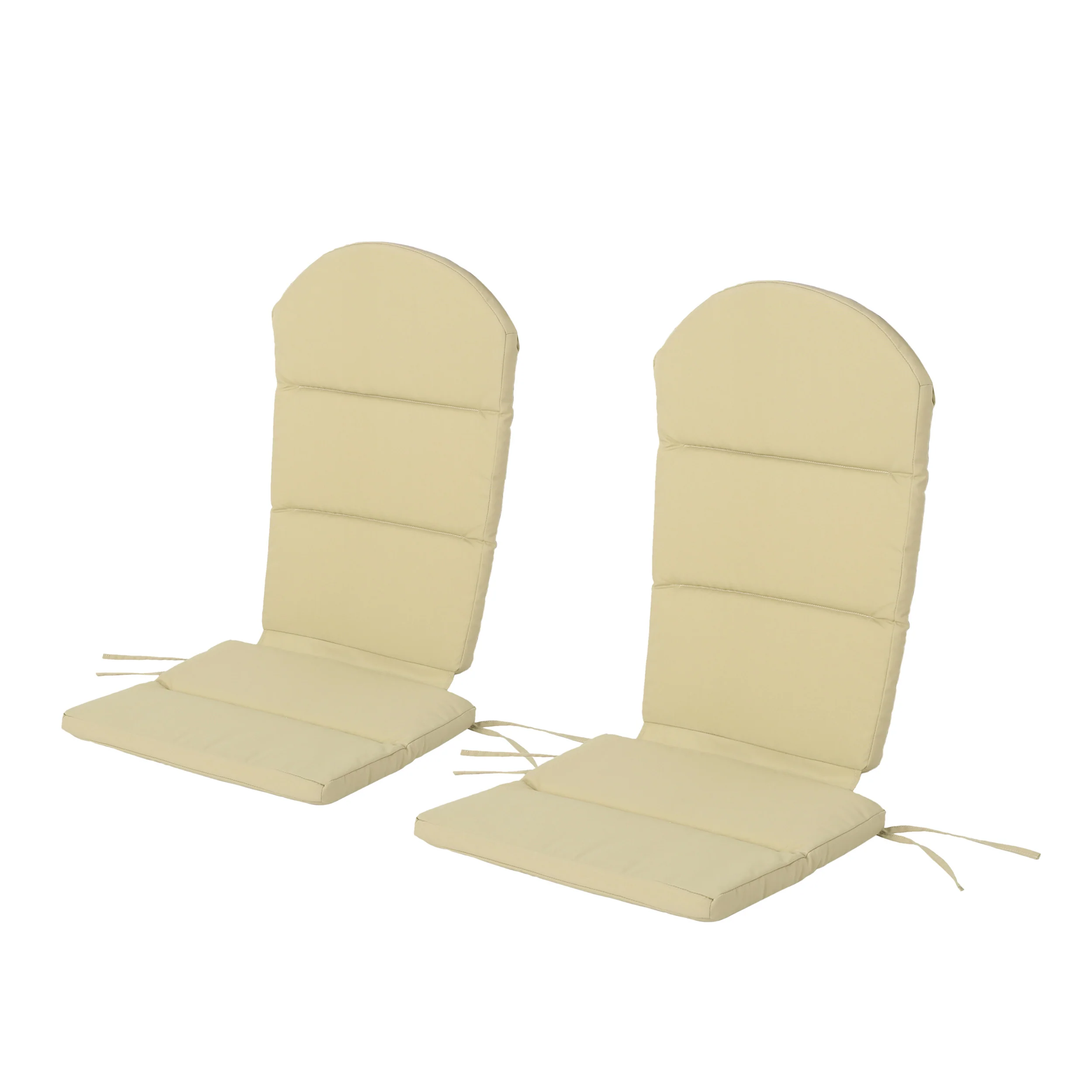 Terry Outdoor Water-Resistant Adirondack Chair Cushions - furnishings