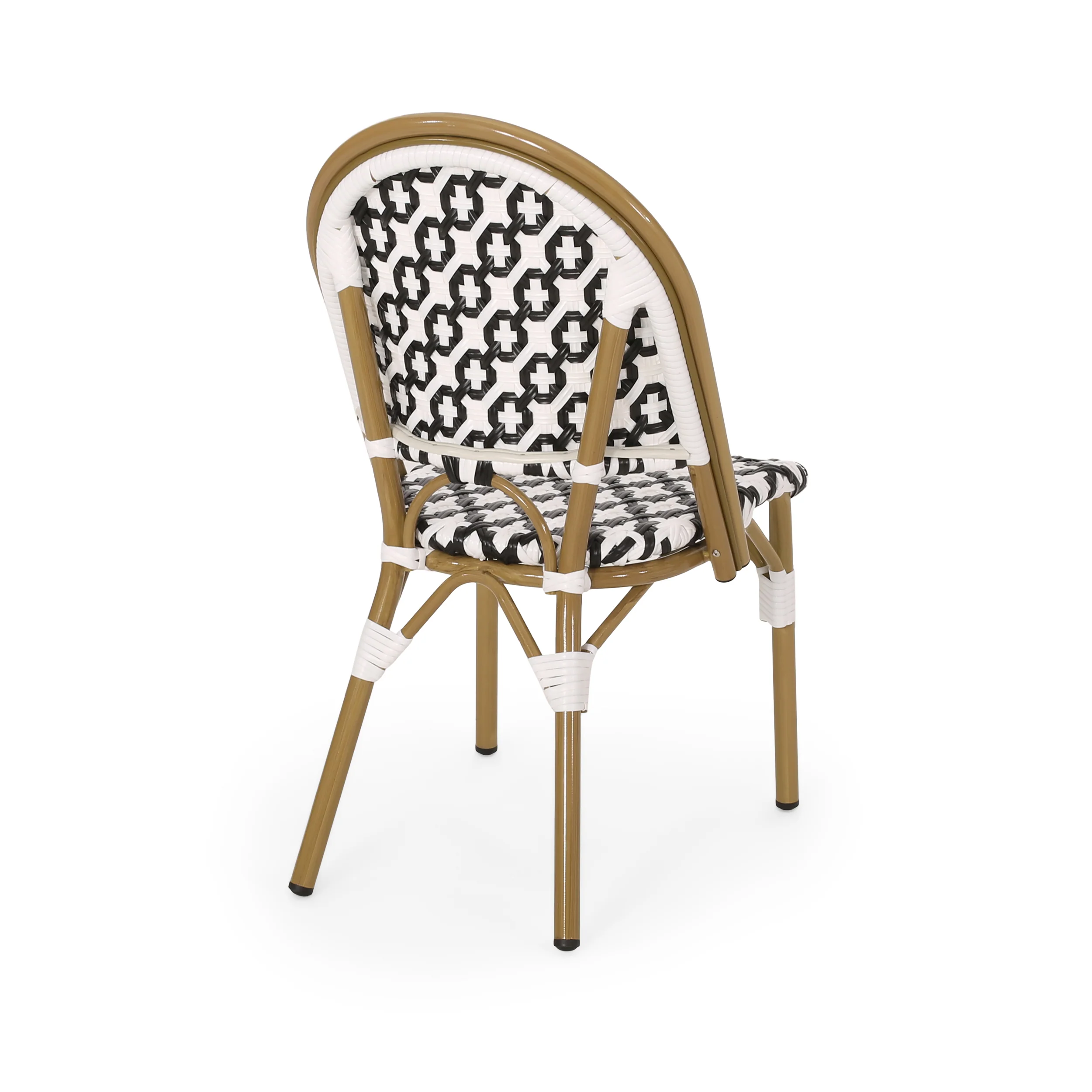 Jordy Outdoor French Bistro Chair (Set of 2) - furnishings