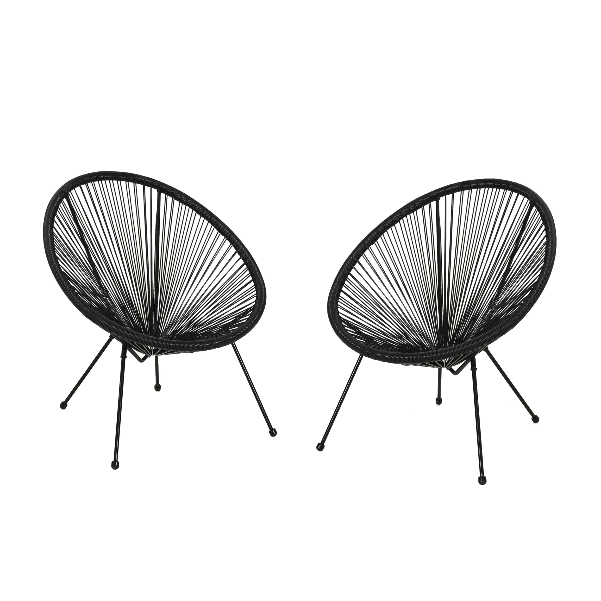 Major Outdoor Mexican String Weave Chair (Set of 2) - furnishings