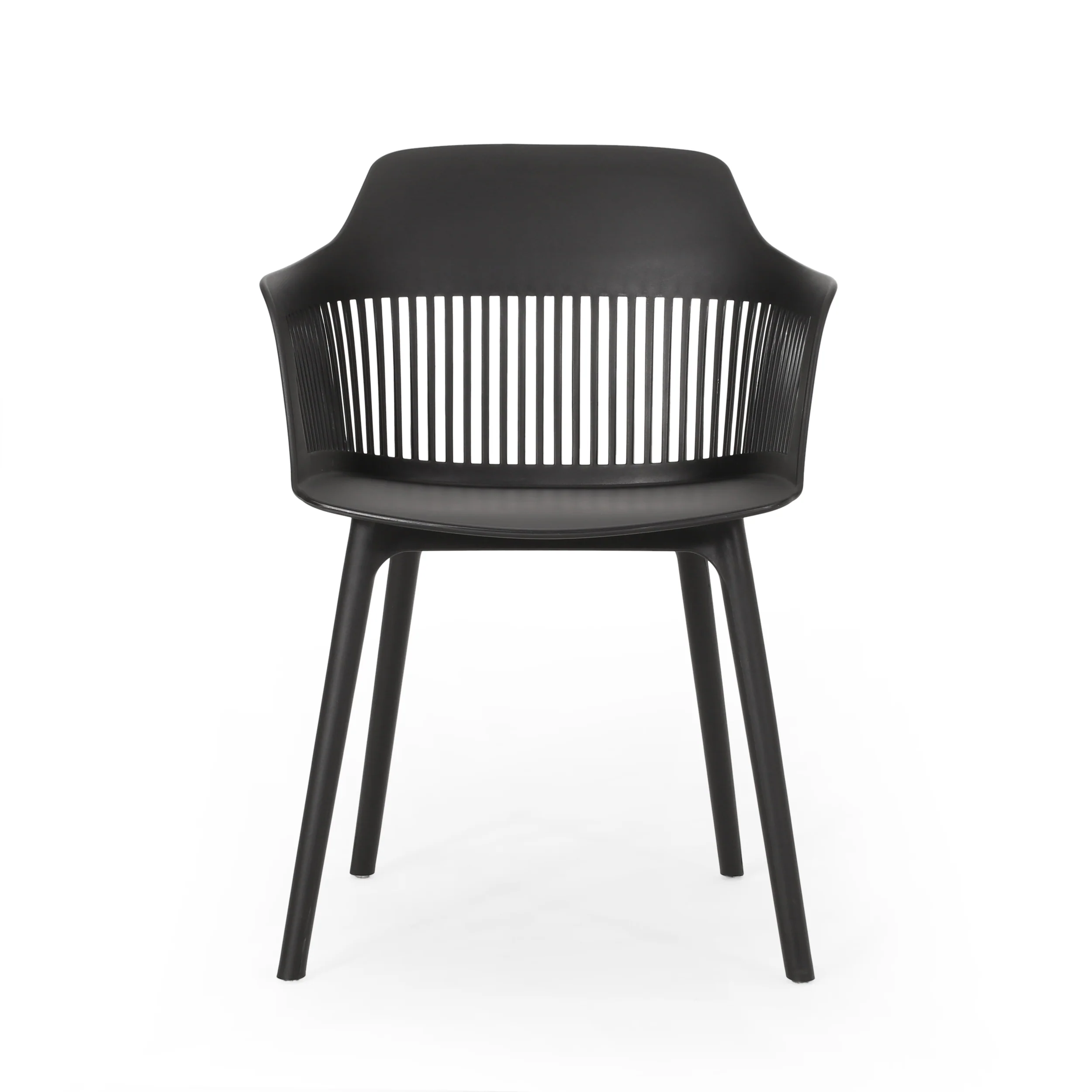 Irene Outdoor Modern Dining Chair (Set of 4) - furnishings