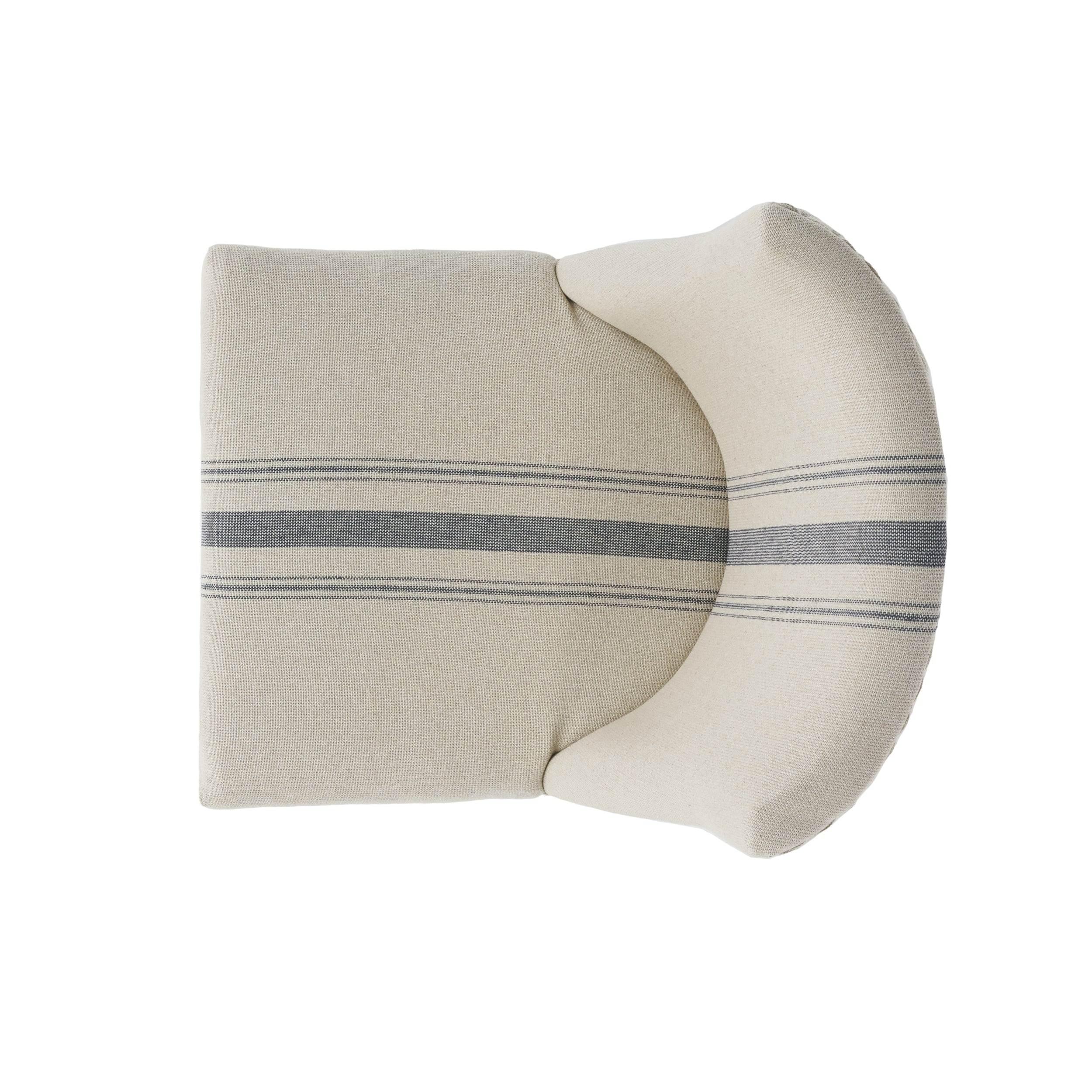 Rydel Stripe Fabric Dining Chairs (Set of 2) - furnishings