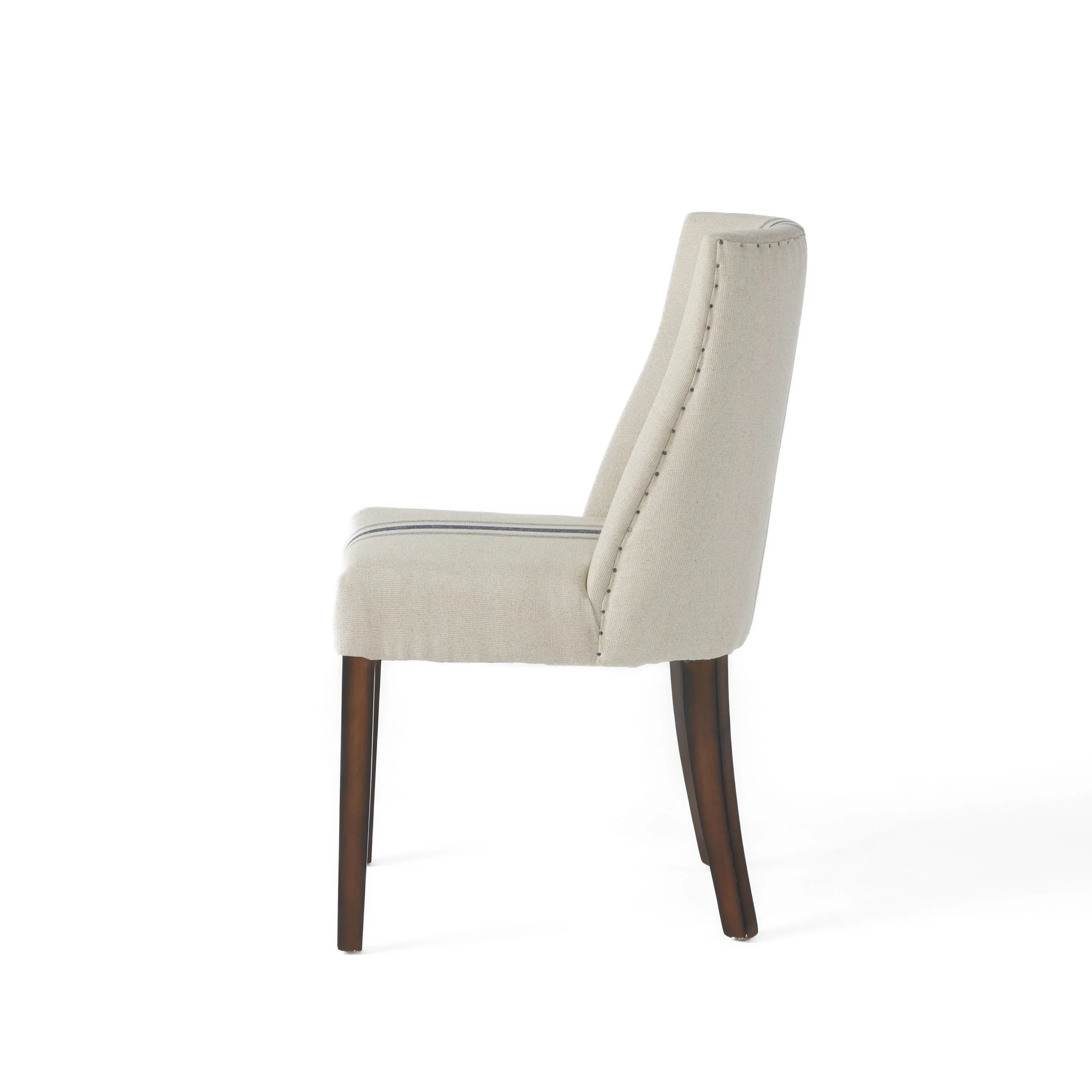 Rydel Stripe Fabric Dining Chairs (Set of 2) - furnishings