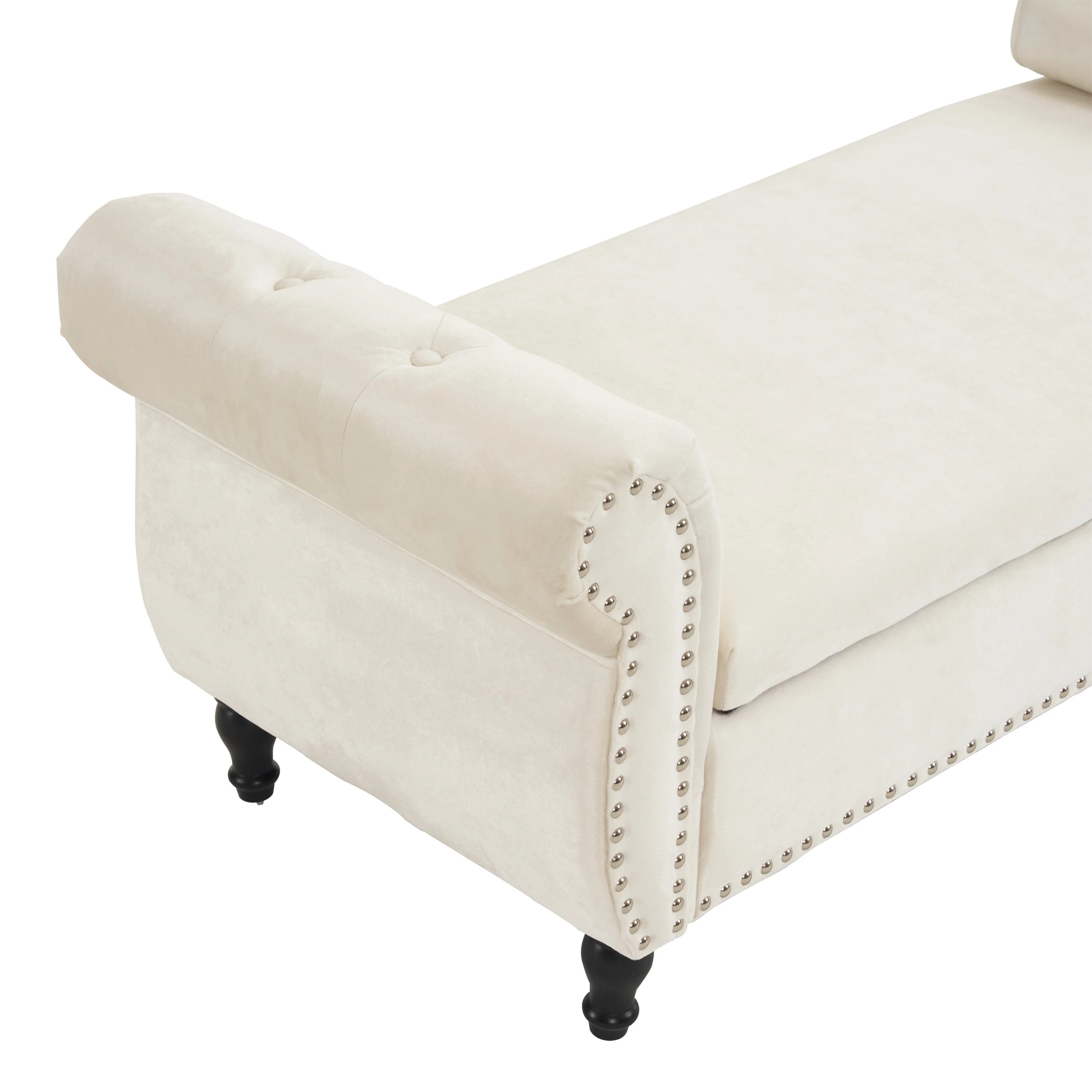 Luffy Upholstered Storage Ottoman Bench - furnishings