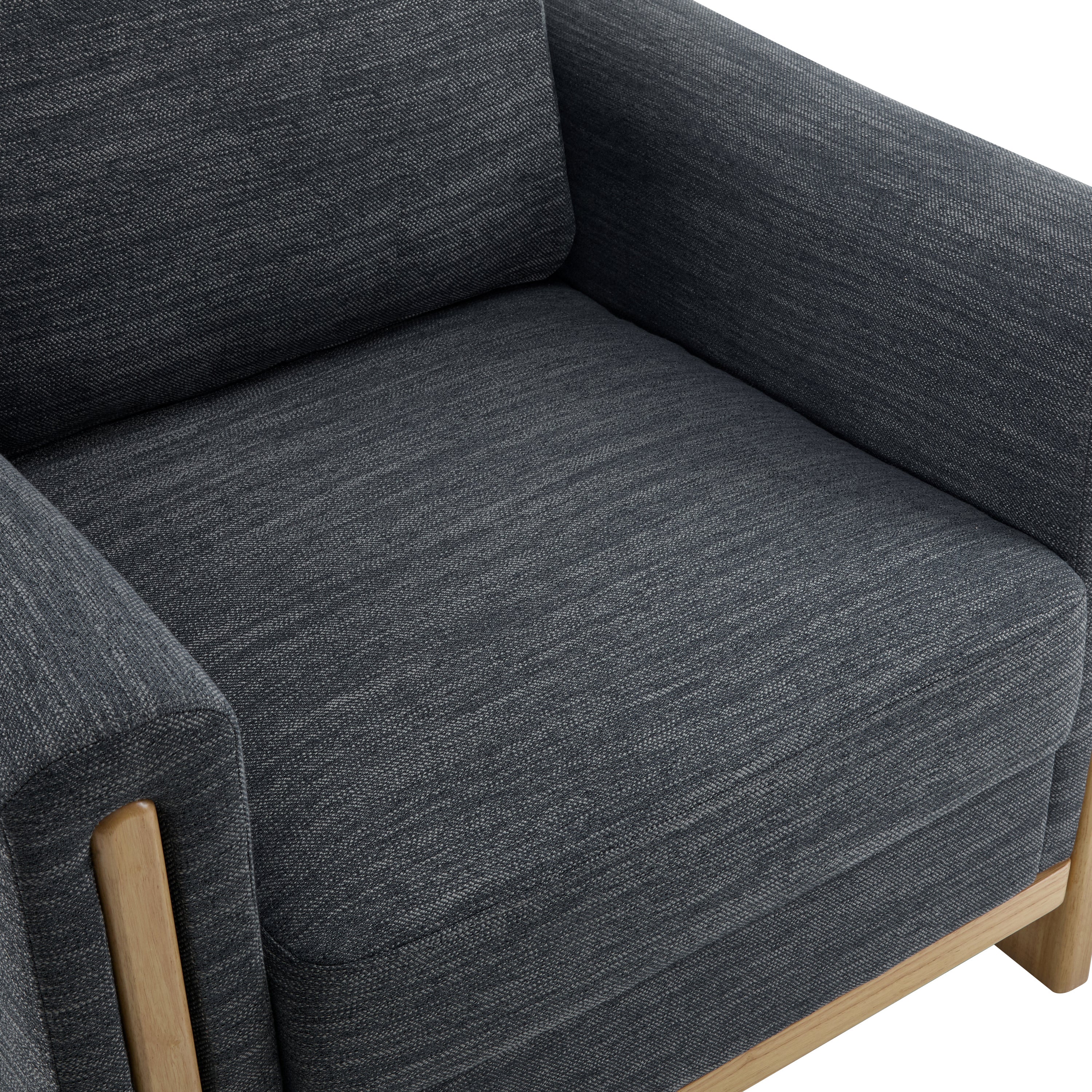 Alarics Modern Accent Arm Chair Upholstered Club Chair - furnishings