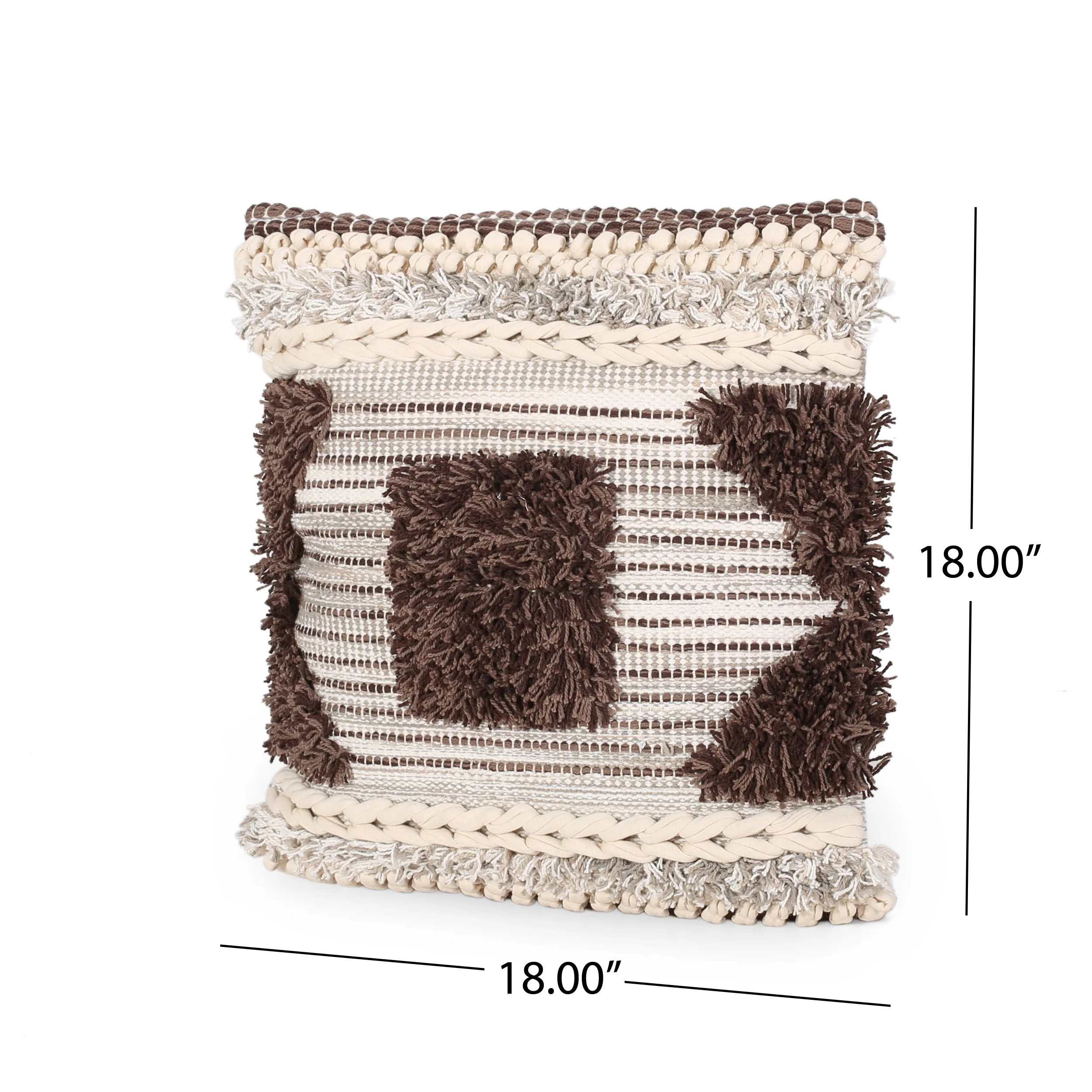 Sunny Boho Cotton Pillow Cover - furnishings