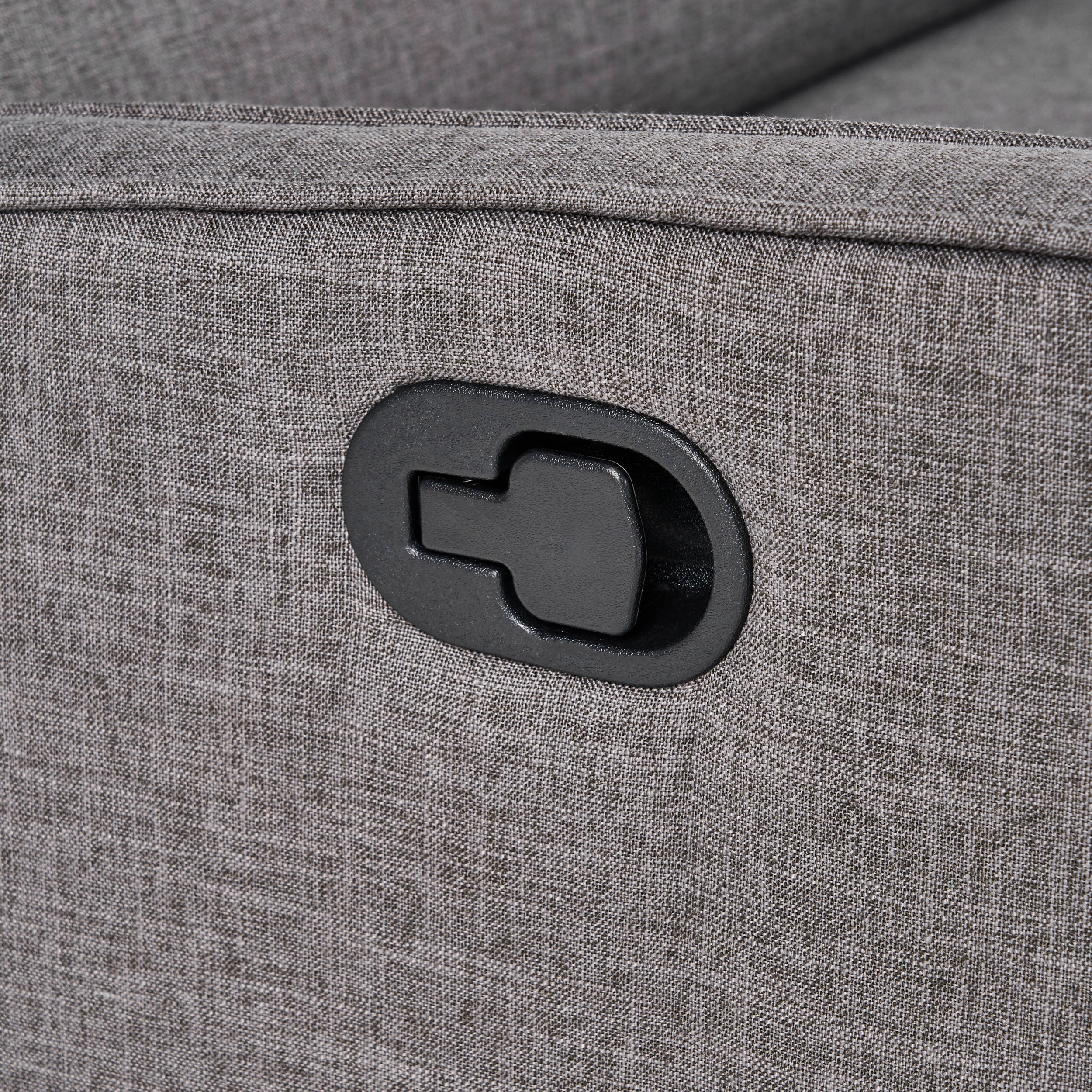 Callade Buttoned Fabric Reclining Loveseat - furnishings