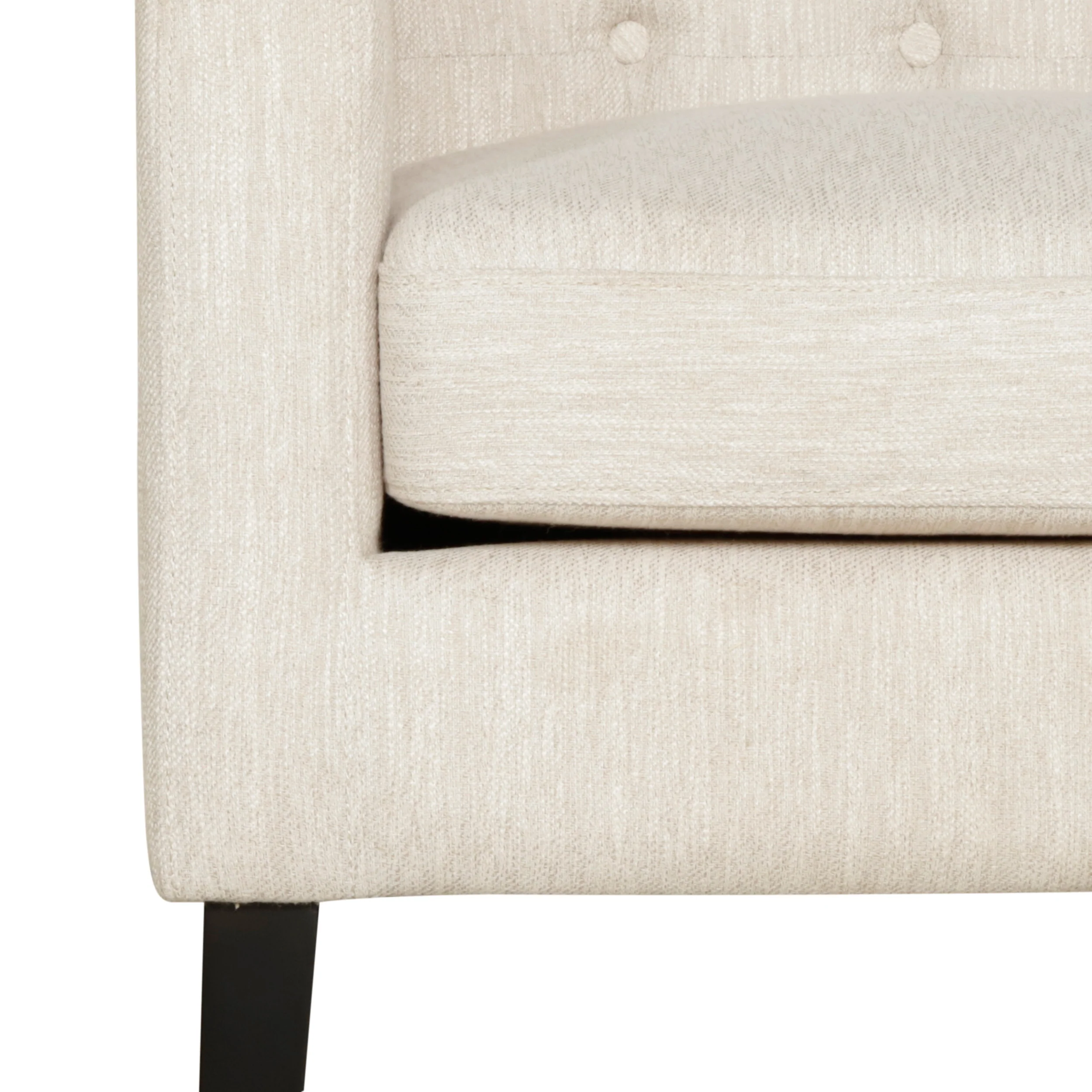 Aragon Contemporary Fabric Tufted Accent Chair - furnishings
