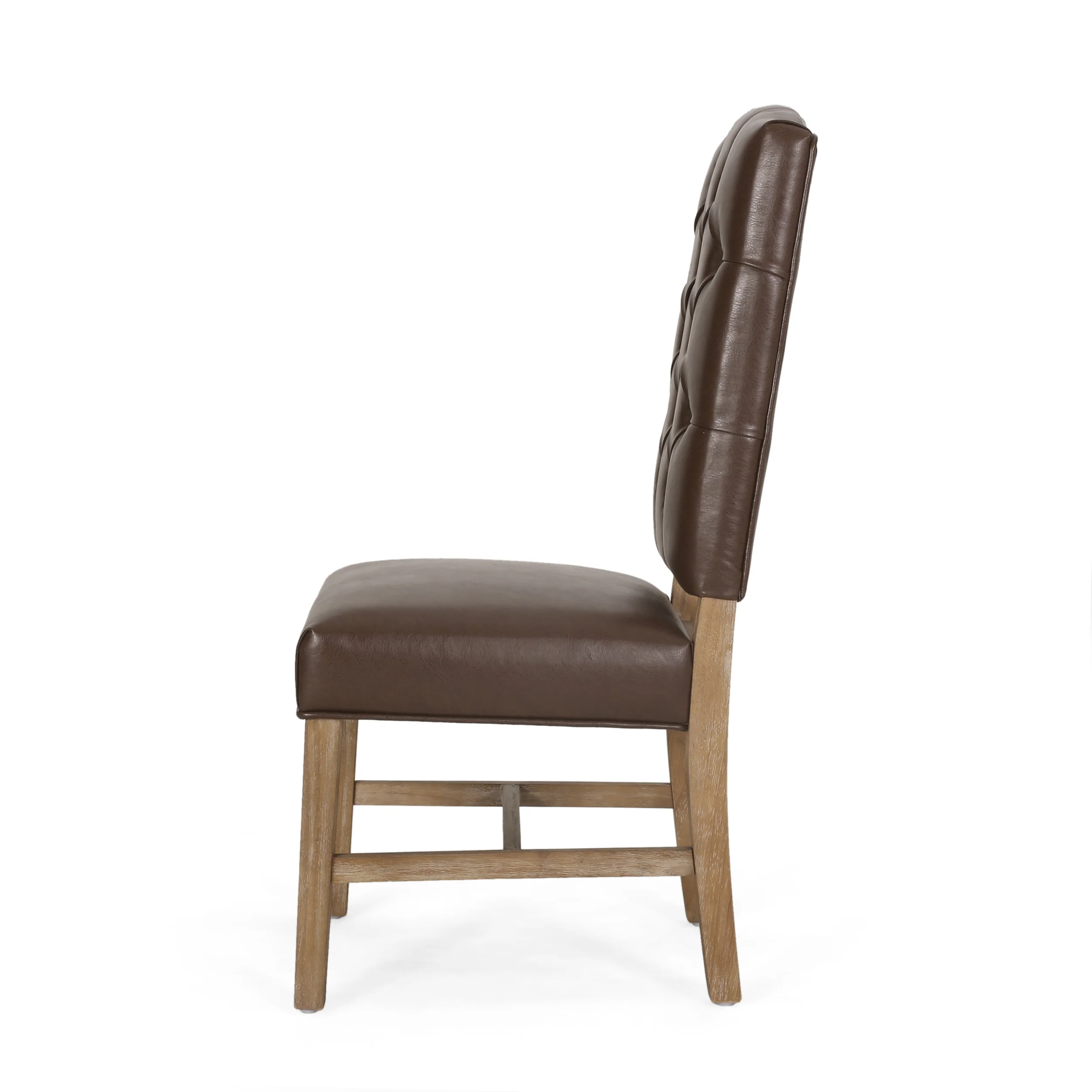 Loyning Contemporary Tufted Dining Chairs, Set of 2 - furnishings