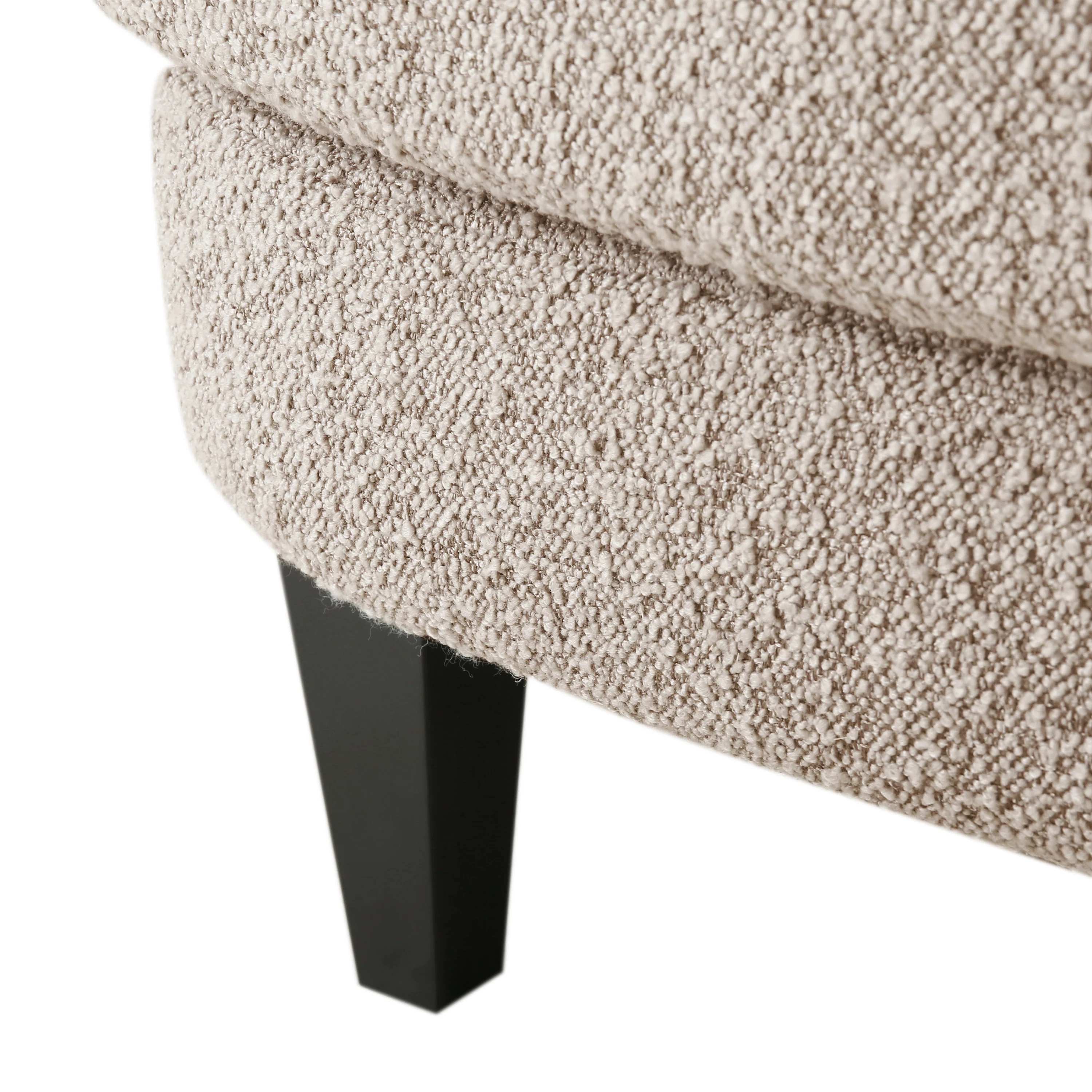 Gerald Boucle Upholstered Club Chair - furnishings